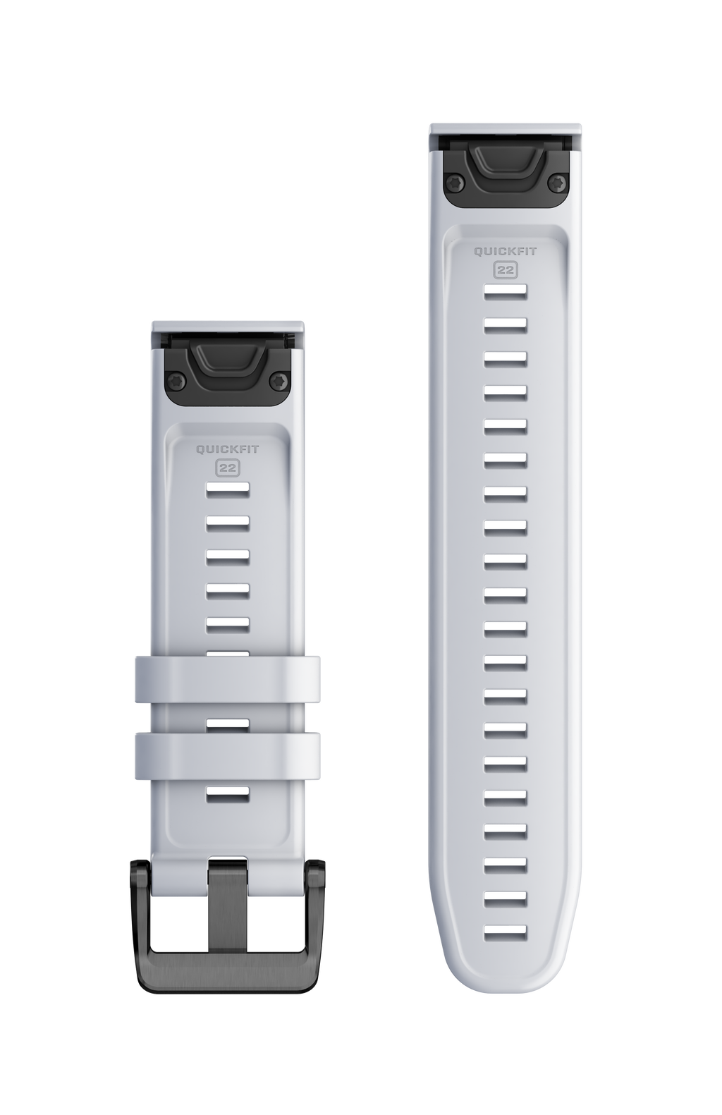 Correas de reloj QuickFit® 22  Silicona blanca