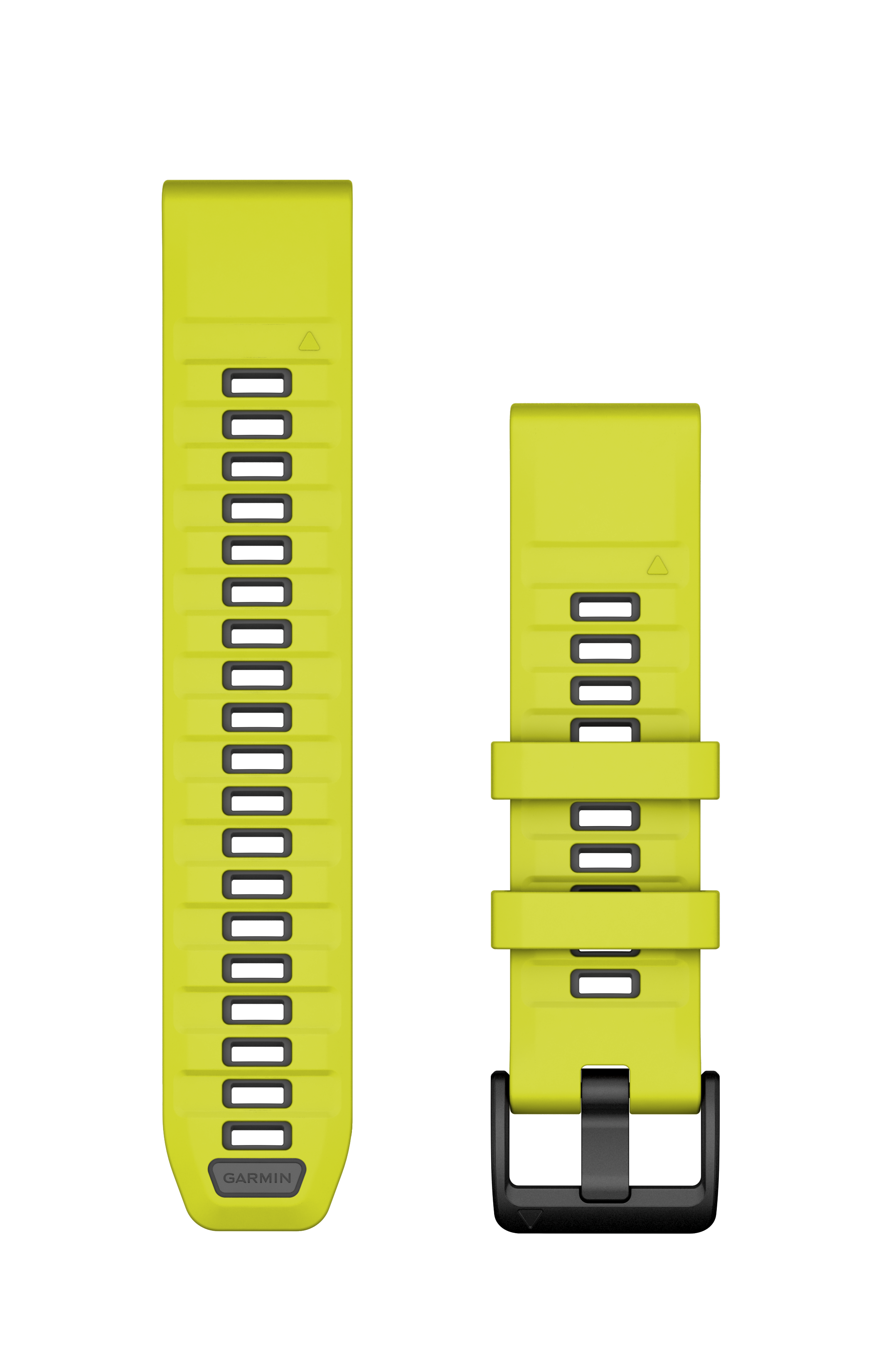 Correas de reloj QuickFit® 22  Silicona Amarilla
