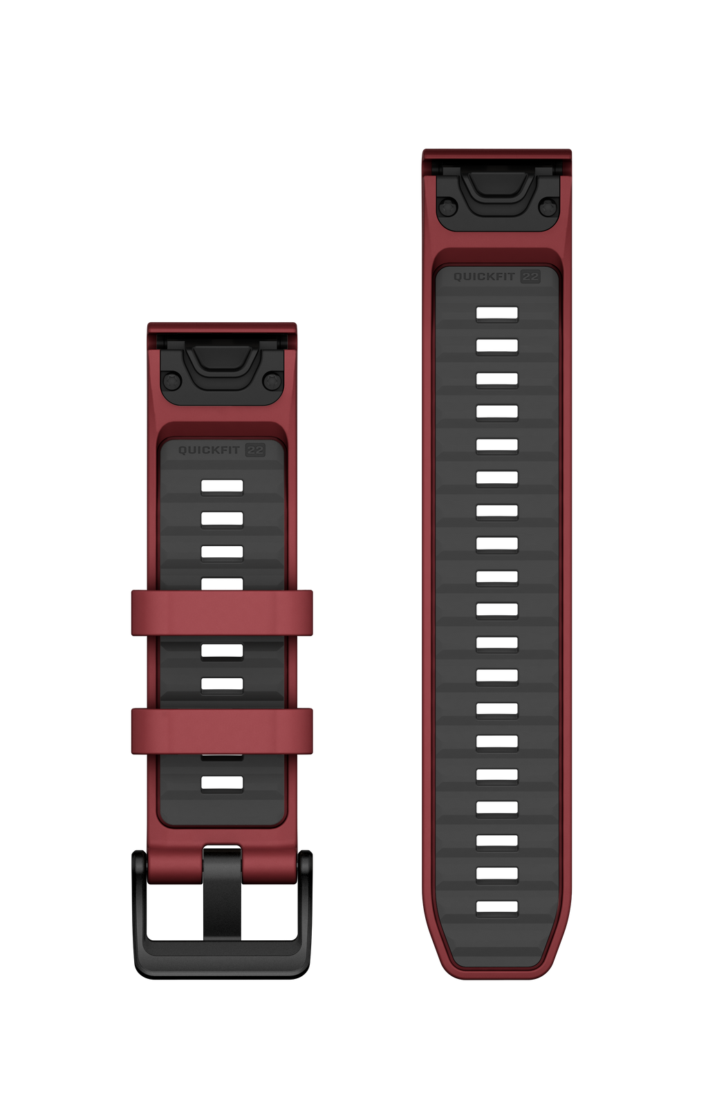 Correas de reloj QuickFit® 22 Rojo