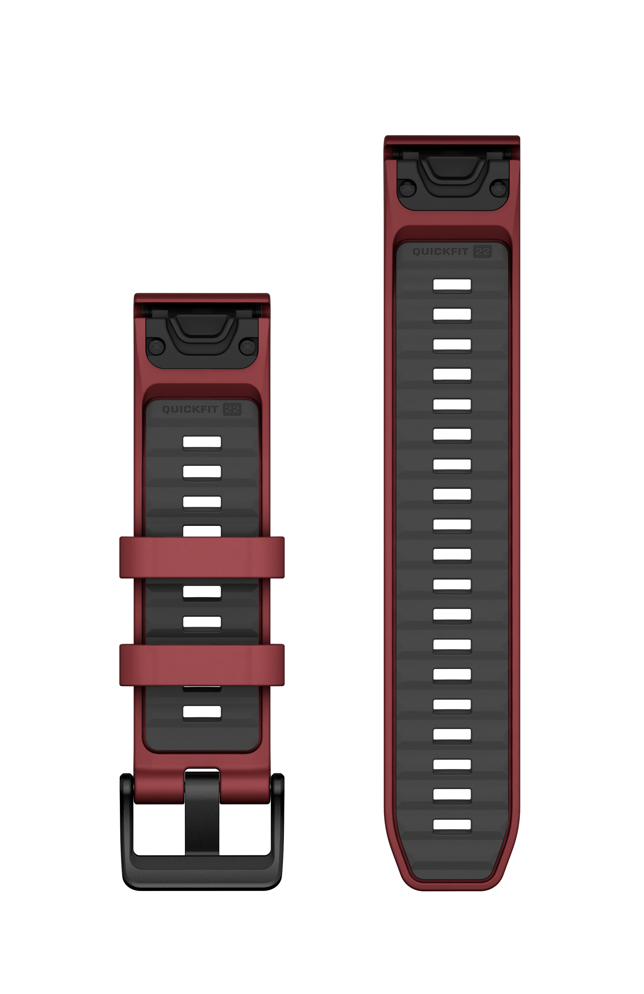 Correas de reloj QuickFit® 22 Rojo