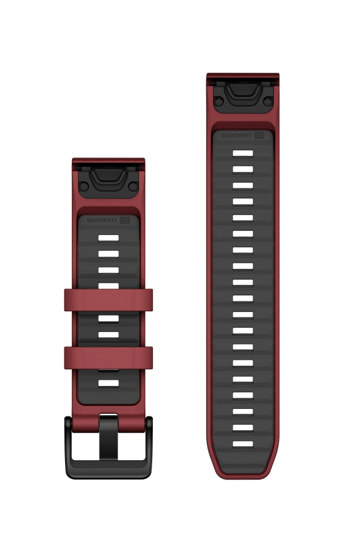 Correas de reloj QuickFit® 22 Rojo