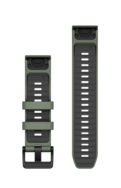 Correas de reloj QuickFit® 22  Silicona verde claro