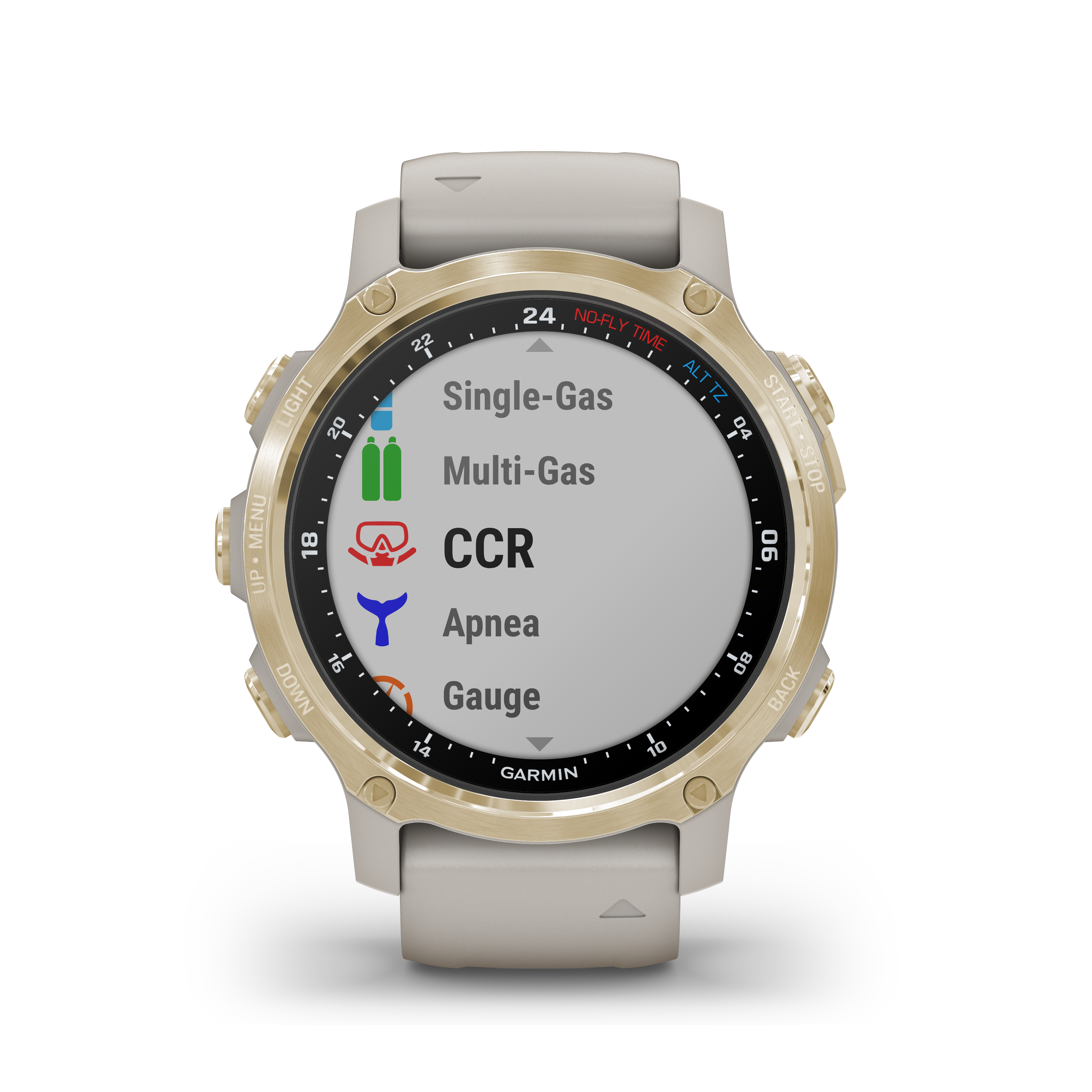 Garmin Descent Mk 2S light gold 43mm