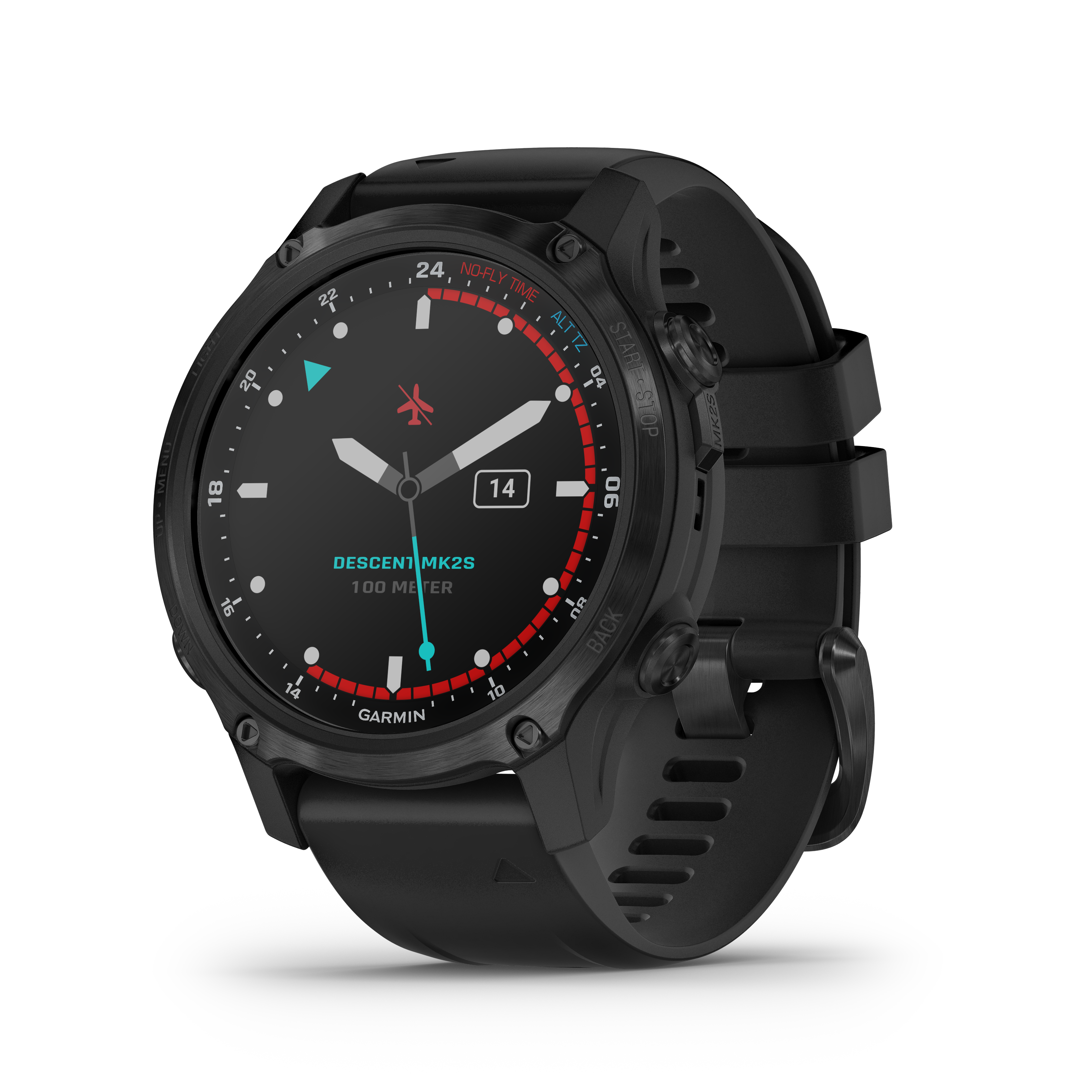 Garmin Descent Mk 2S negro 43mm