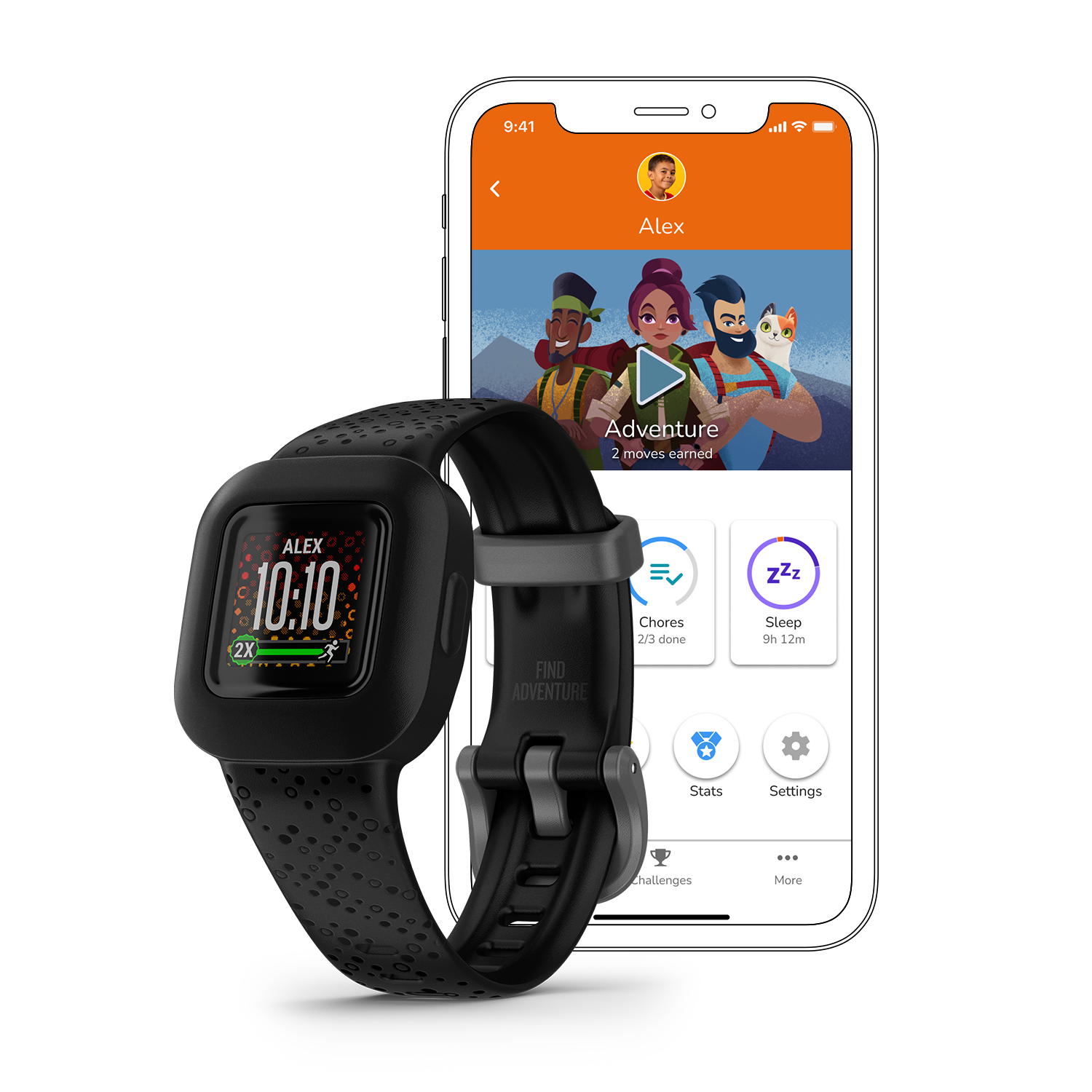 Garmin vívofit jr. 3 negro cosmico