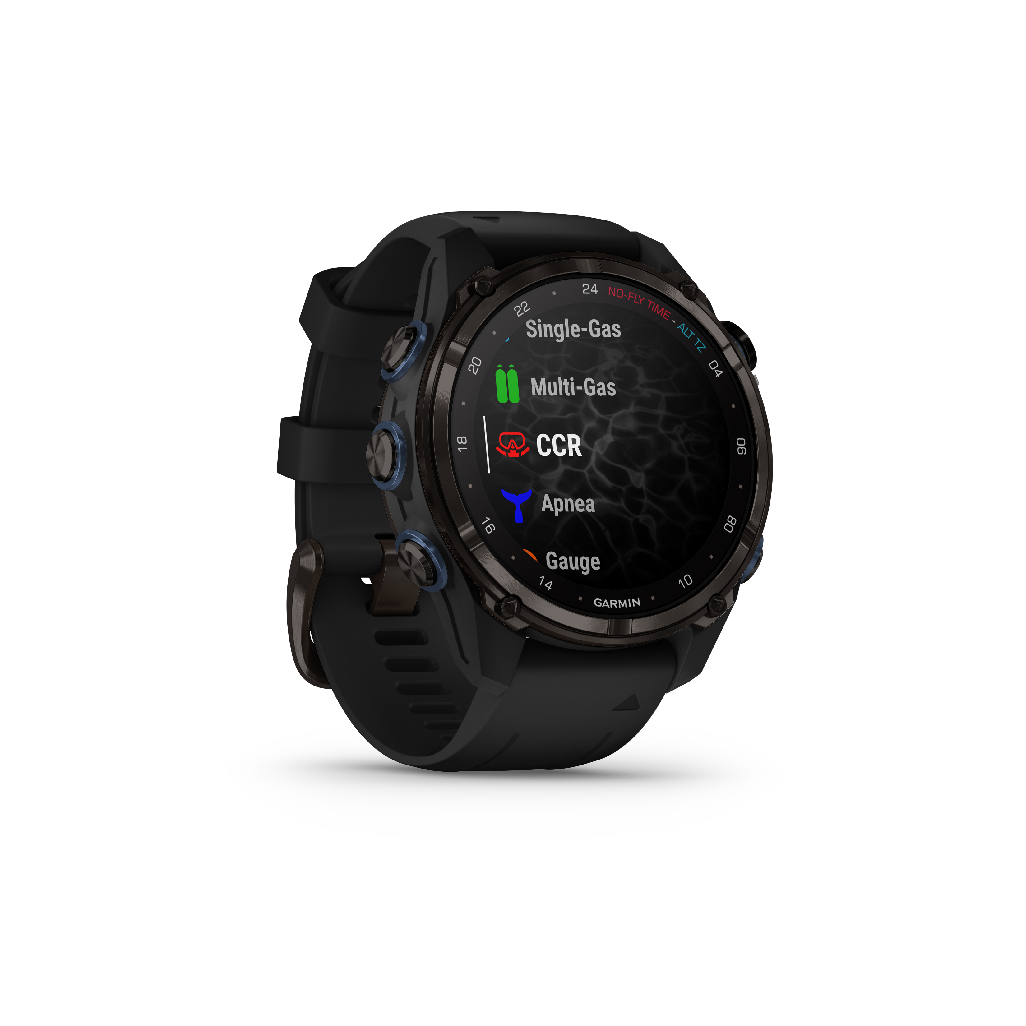 Garmin Descent Mk3i – 43 mm gris carbón con correa de silicona negra