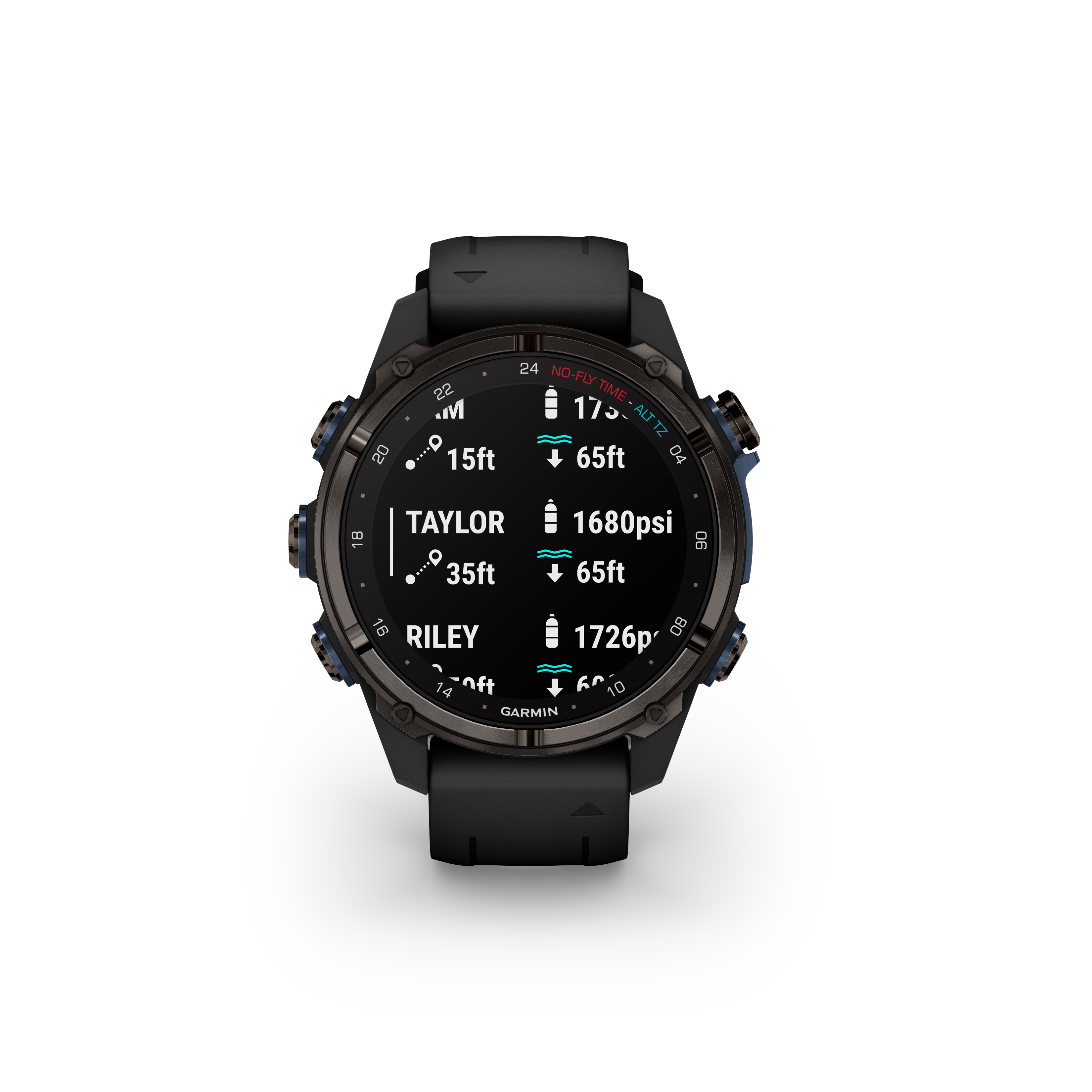 Garmin Descent Mk3i – 43 mm gris carbón con correa de silicona negra