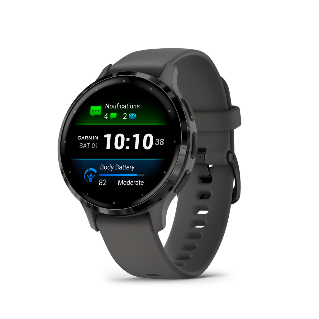 Garmin Venu 3S Gris Guijarro con Bisel Gris