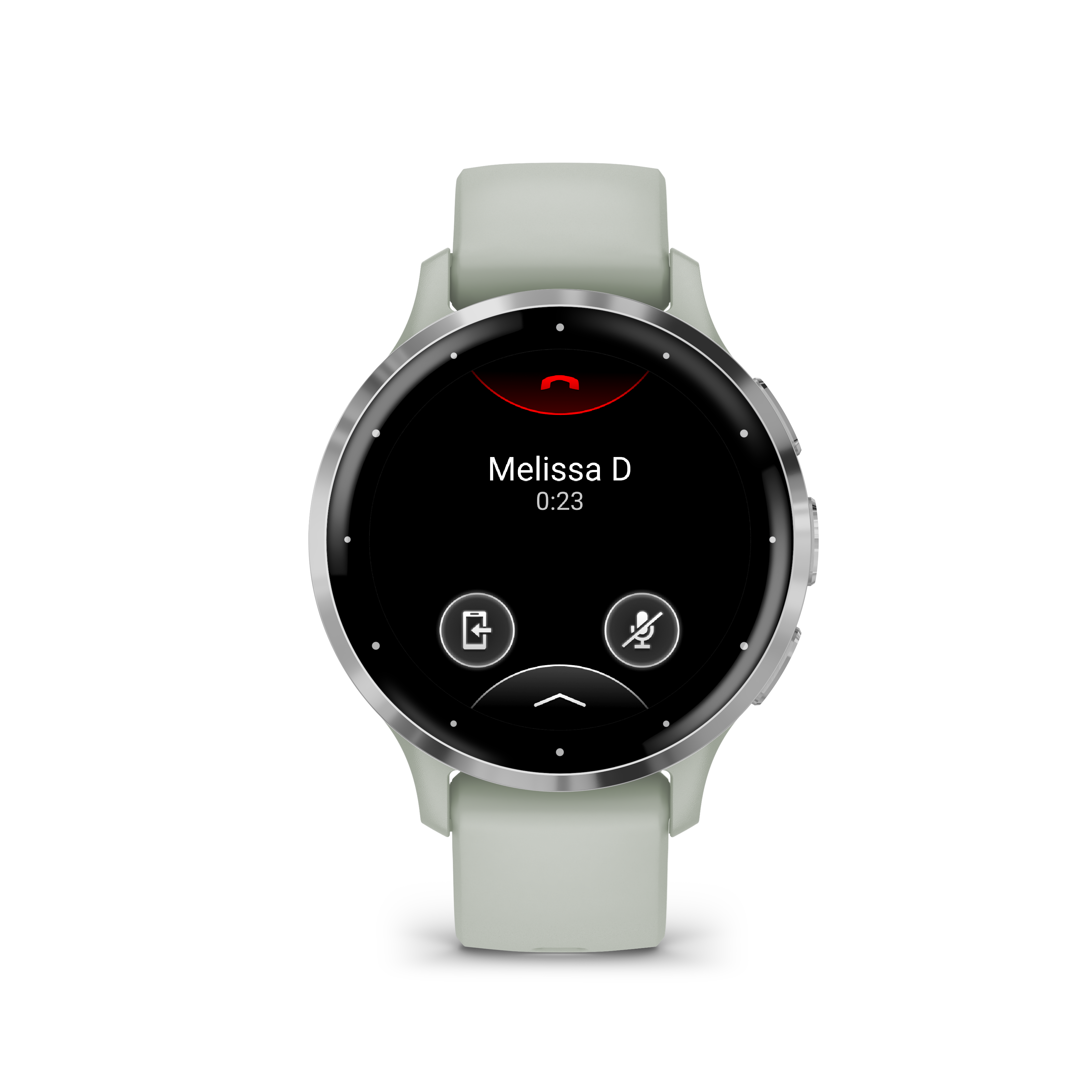 Garmin Venu 3S Gris Salvia con Bisel Plateado