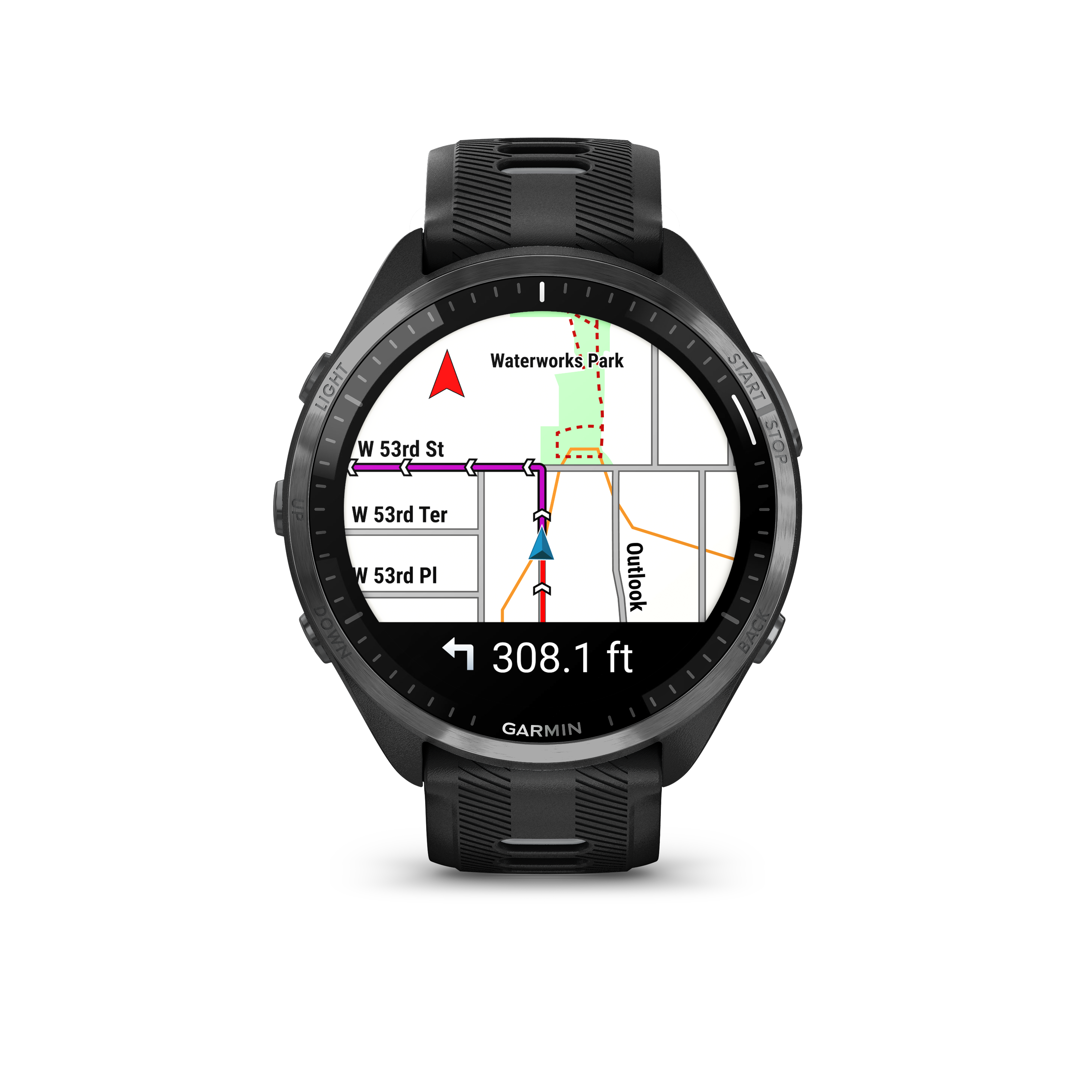 Garmin Forerunner 965 negro