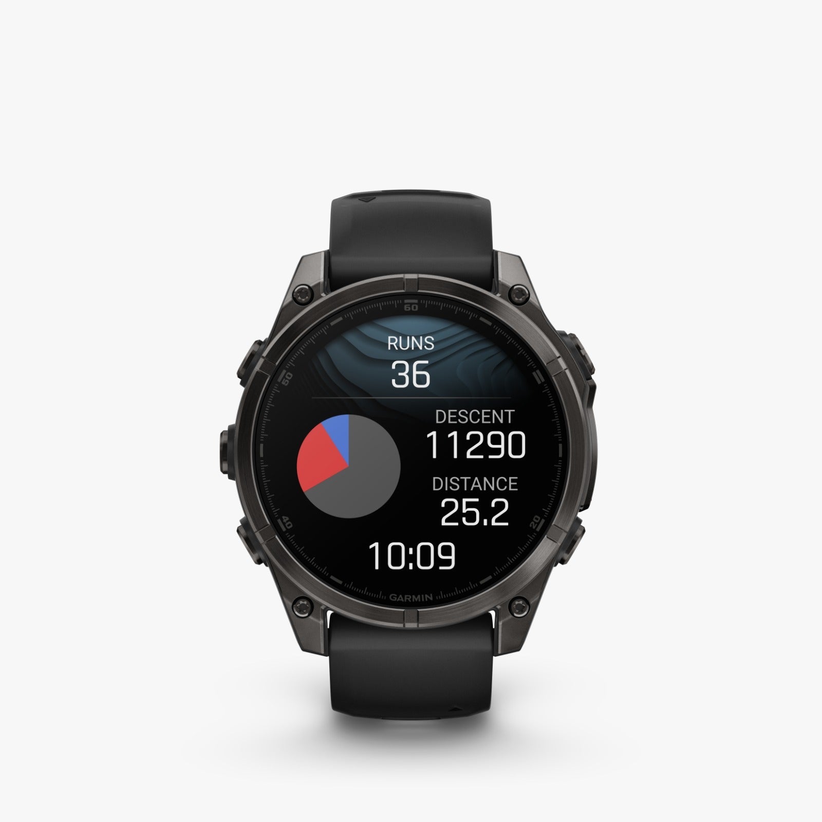Garmin fēnix 8 – 47mm AMOLED zafiro negro/gris