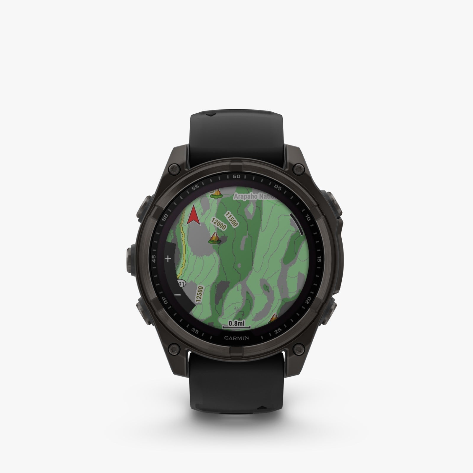 Garmin fēnix 8 – 47 mm Solar Zafiro negro/gris