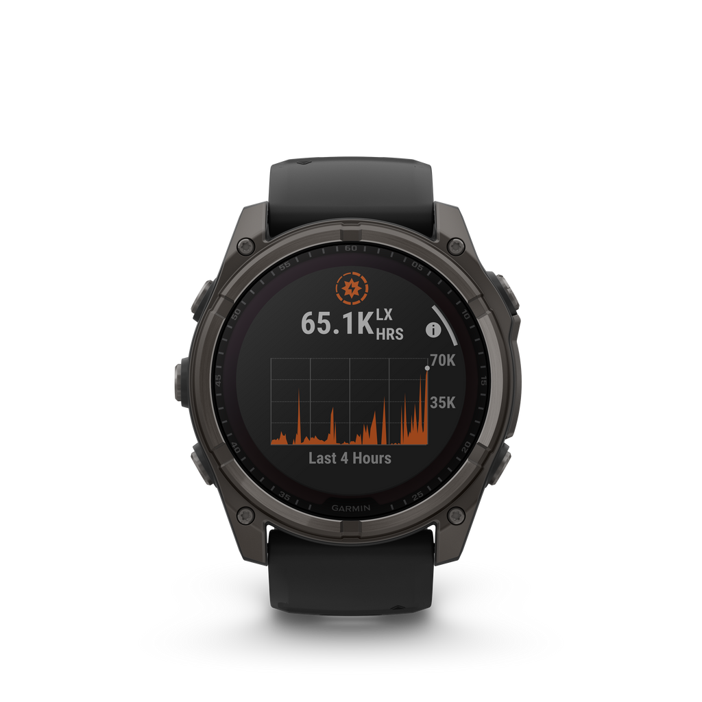 Garmin fēnix 8 – 51 mm, Solar Zafiro negro/gris