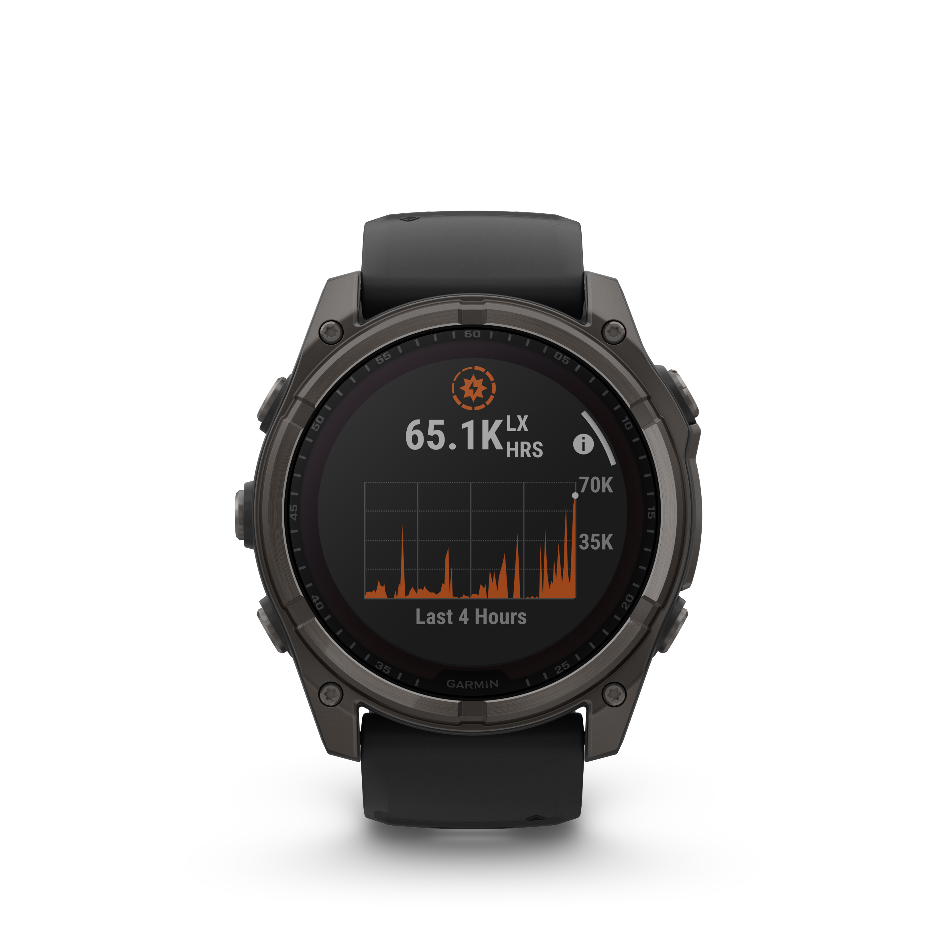 Garmin fēnix 8 – 51 mm, Solar Zafiro negro/gris