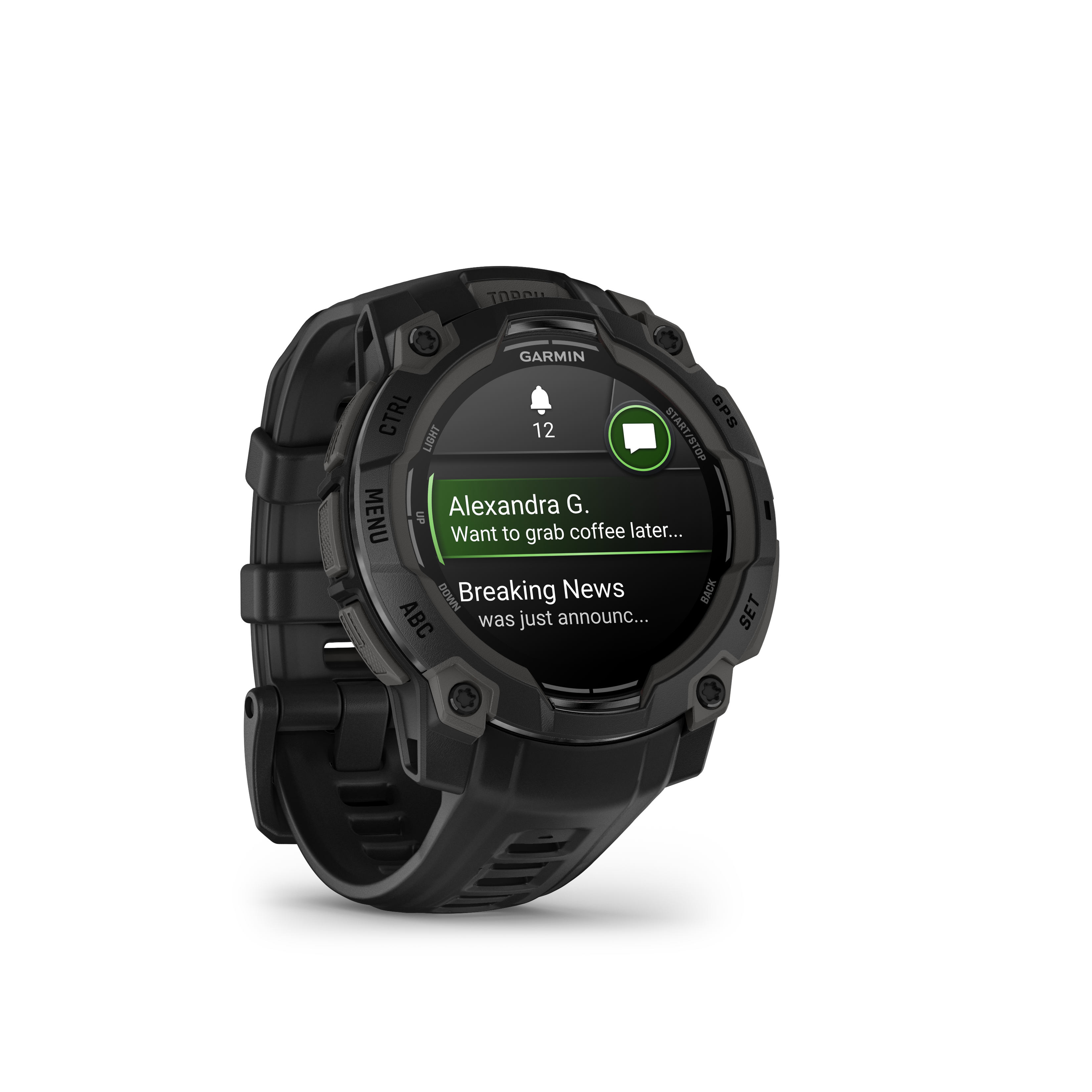Instinct 3 – 45 mm, AMOLED
