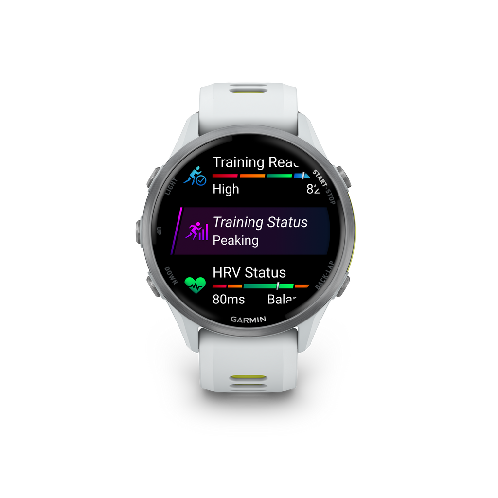 Garmin Forerunner 970 Blanco/amarillo