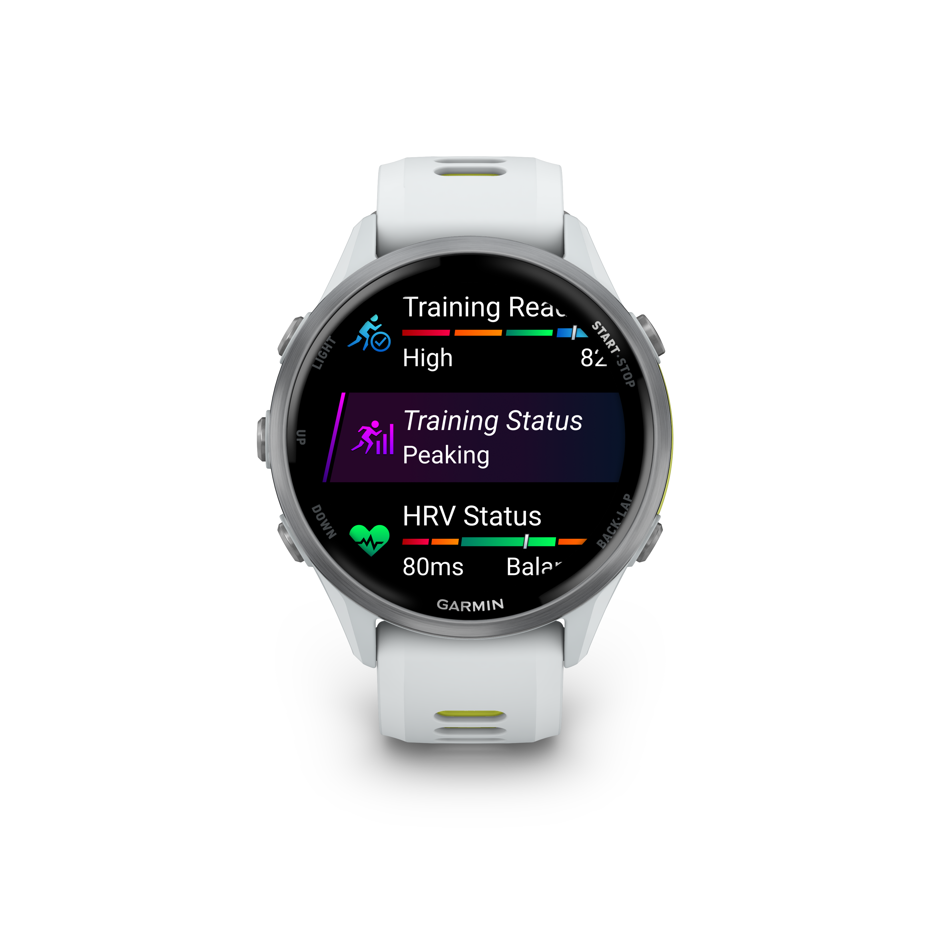 Garmin Forerunner 970 Blanco/amarillo