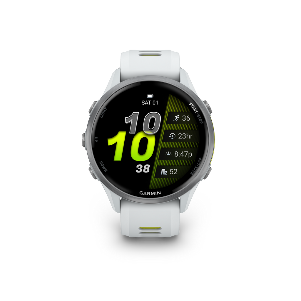 Garmin Forerunner 970 Blanco/amarillo