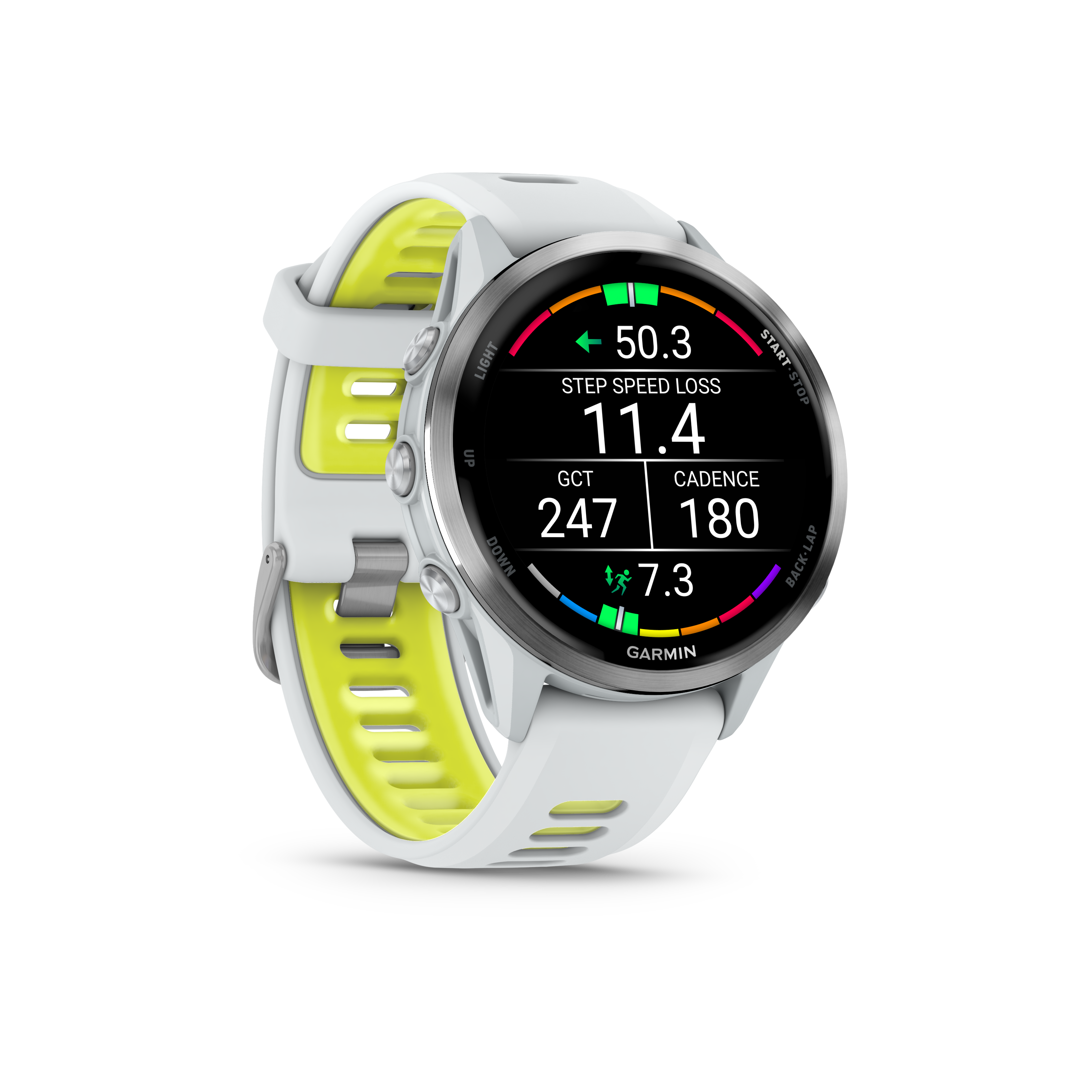 Garmin Forerunner 970 Blanco/amarillo