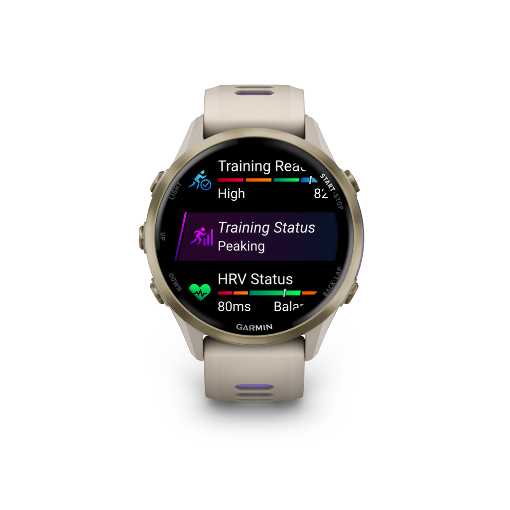 Garmin Forerunner 970 Gris francés/índigo