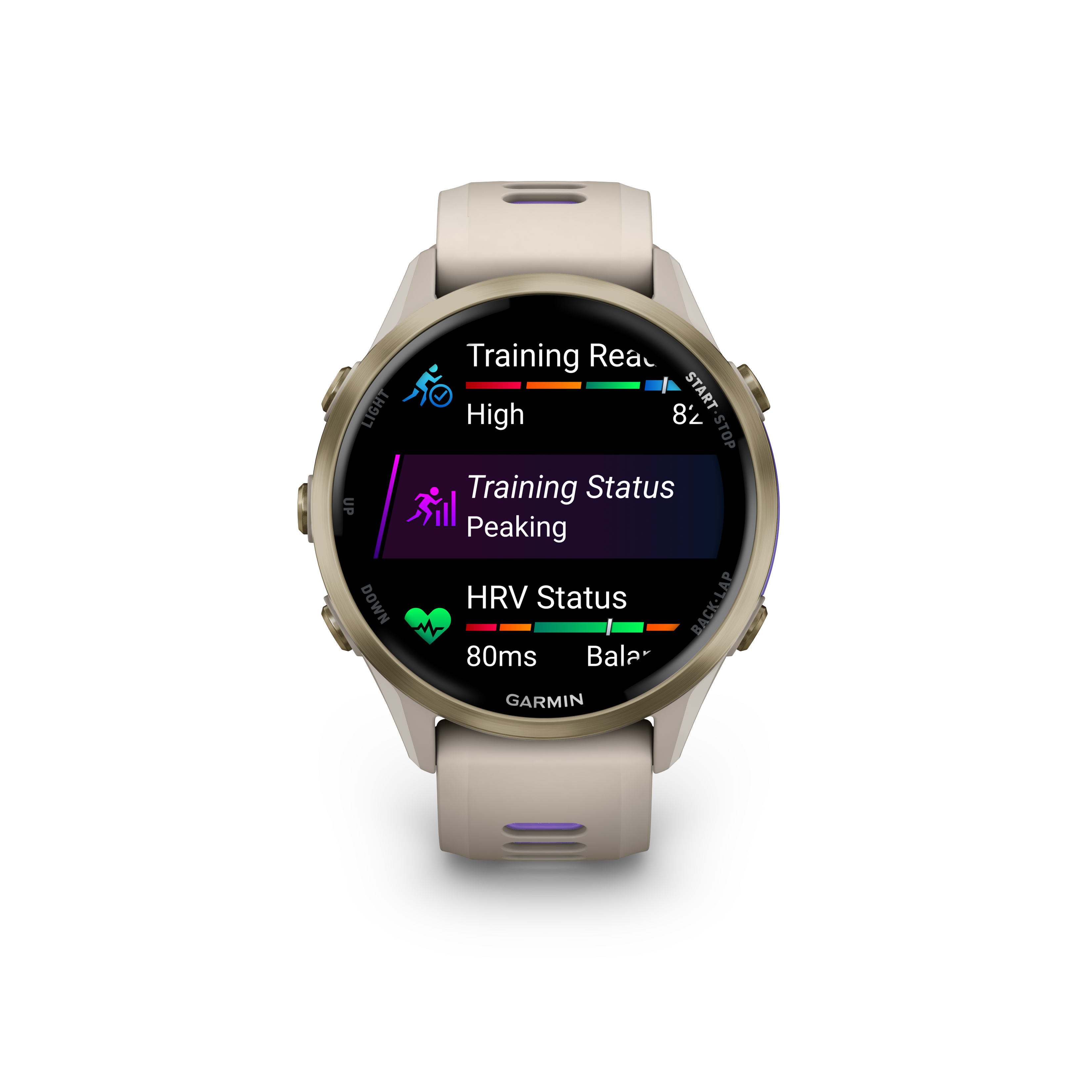 Garmin Forerunner 970 Gris francés/índigo
