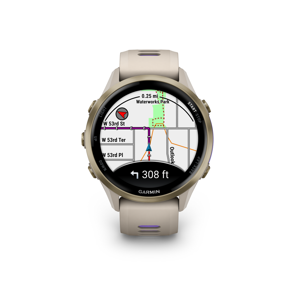 Garmin Forerunner 970 Gris francés/índigo