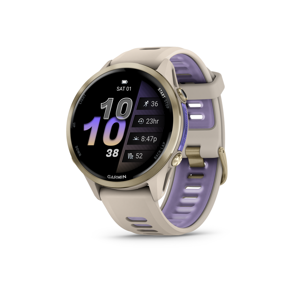 Garmin Forerunner 970 Gris francés/índigo
