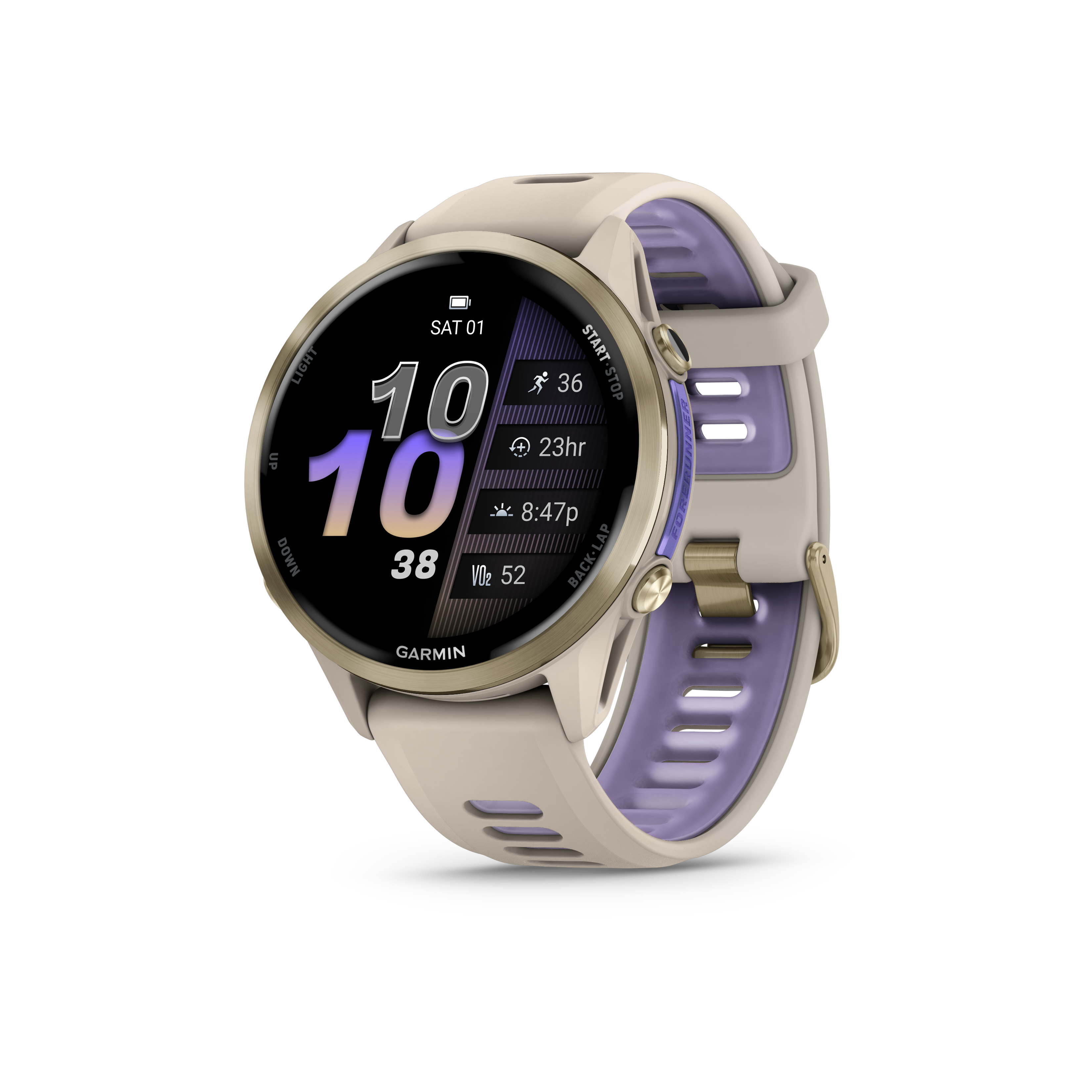 Garmin Forerunner 970 Gris francés/índigo