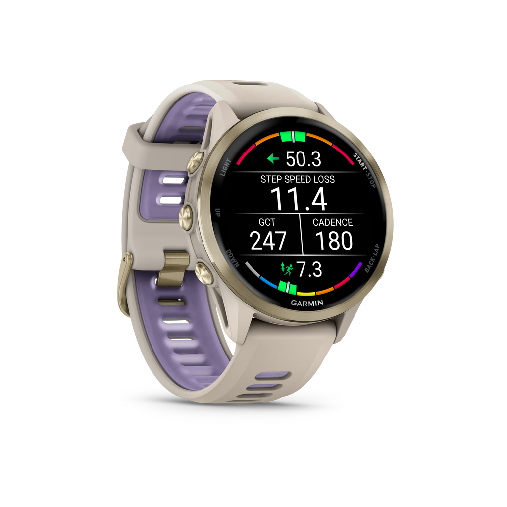 Garmin Forerunner 970 Gris francés/índigo