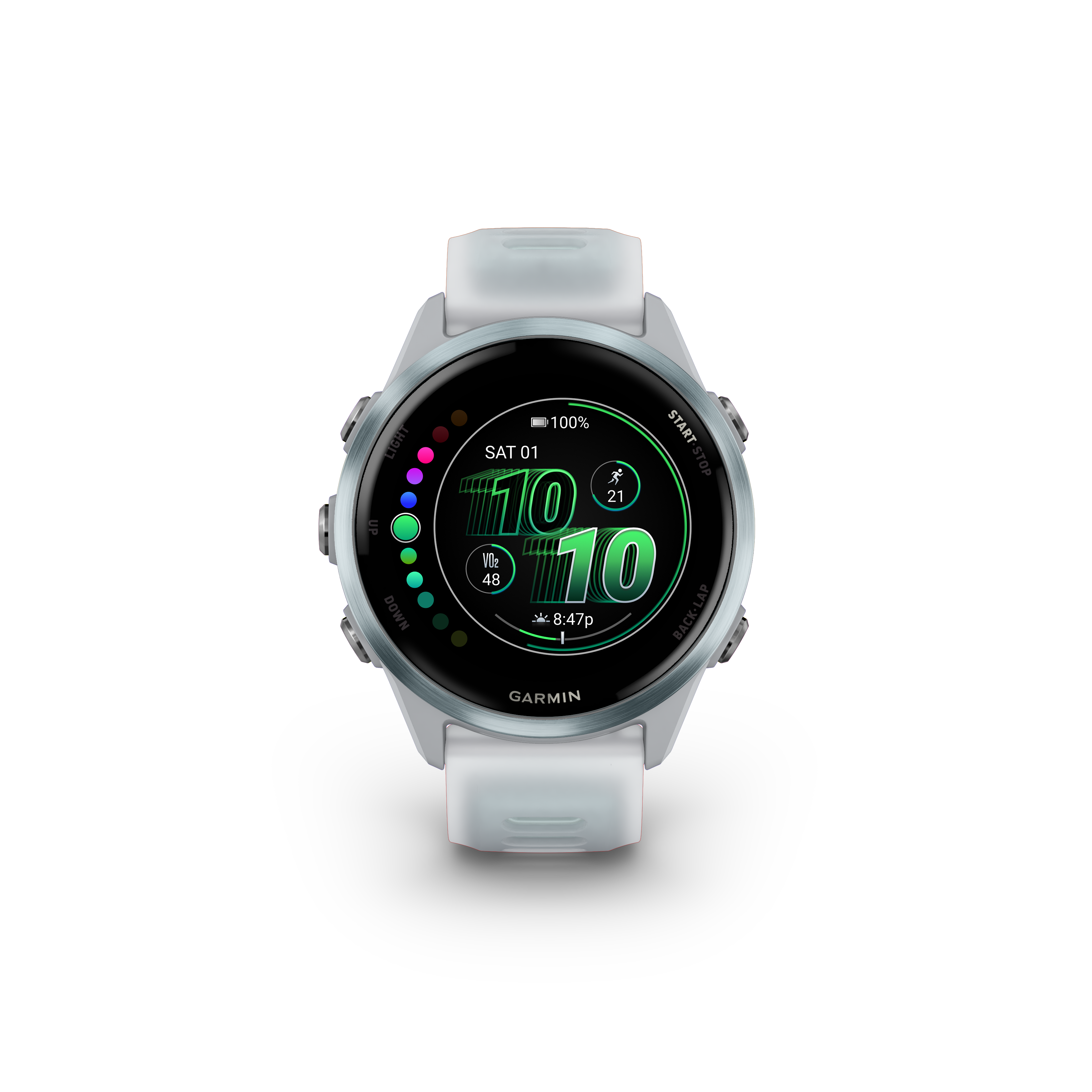 Garmin Forerunner 570 blanco/azul nube 42mm