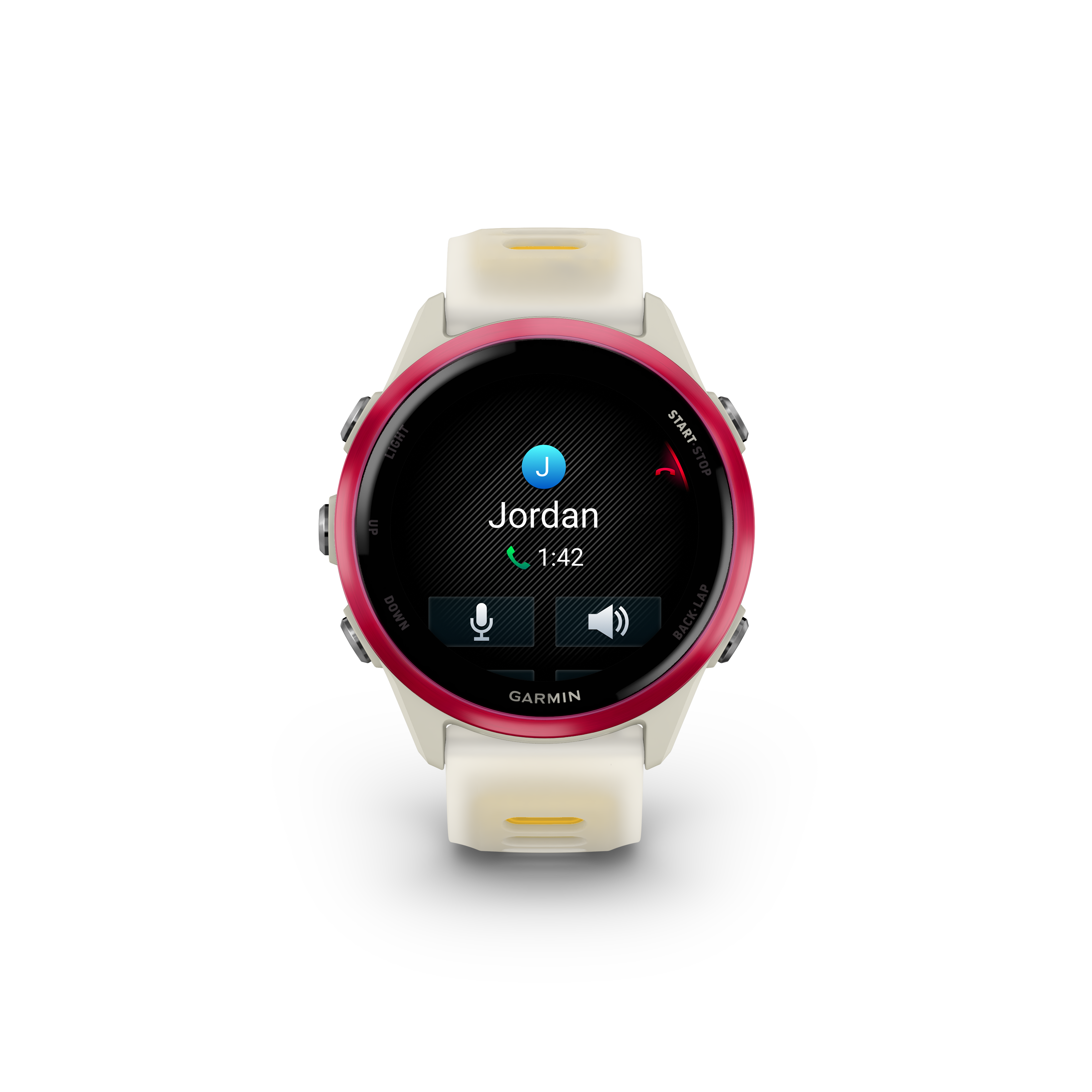 Garmin Forerunner 570 hueso/mango/frambuesa 42mm