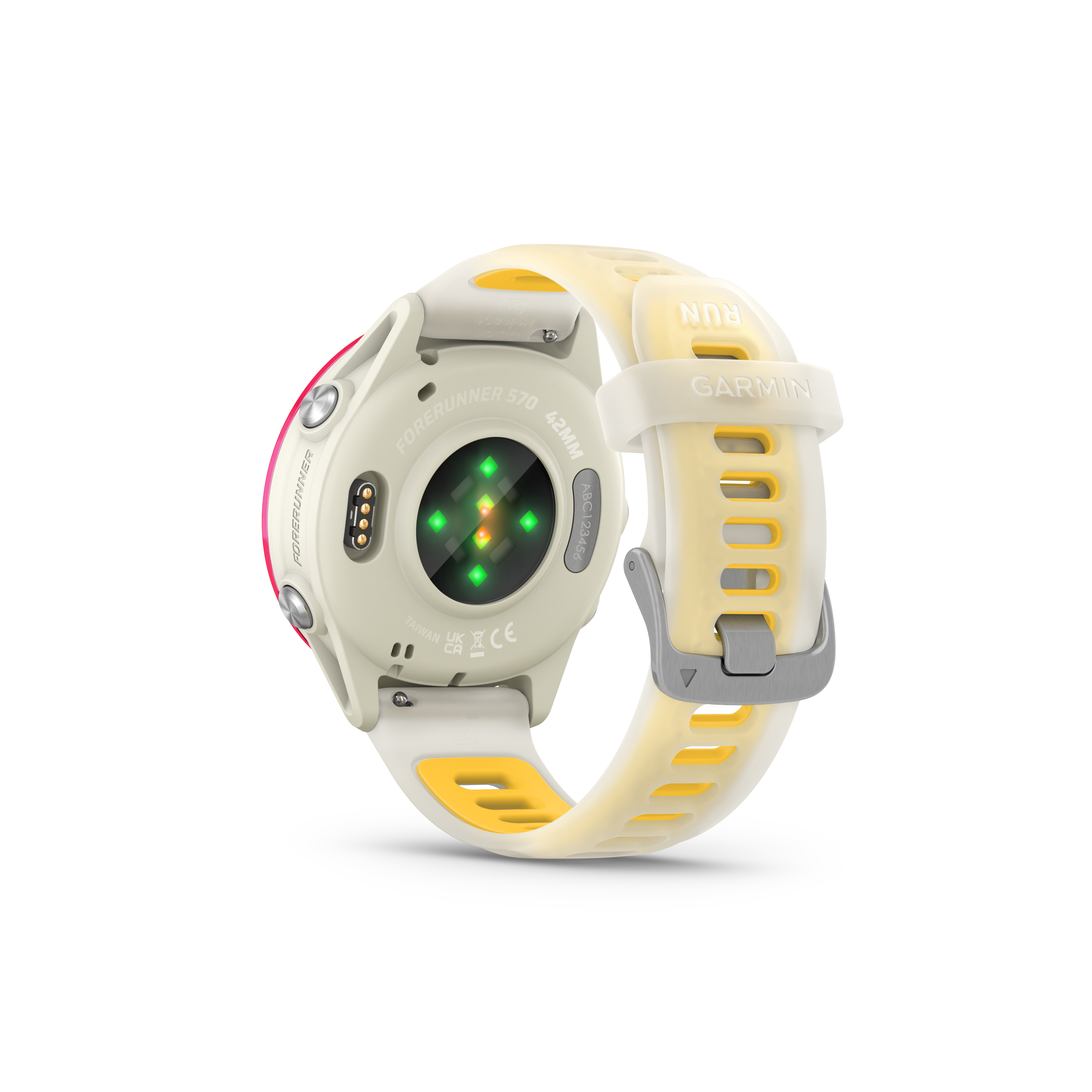 Garmin Forerunner 570 hueso/mango/frambuesa 42mm