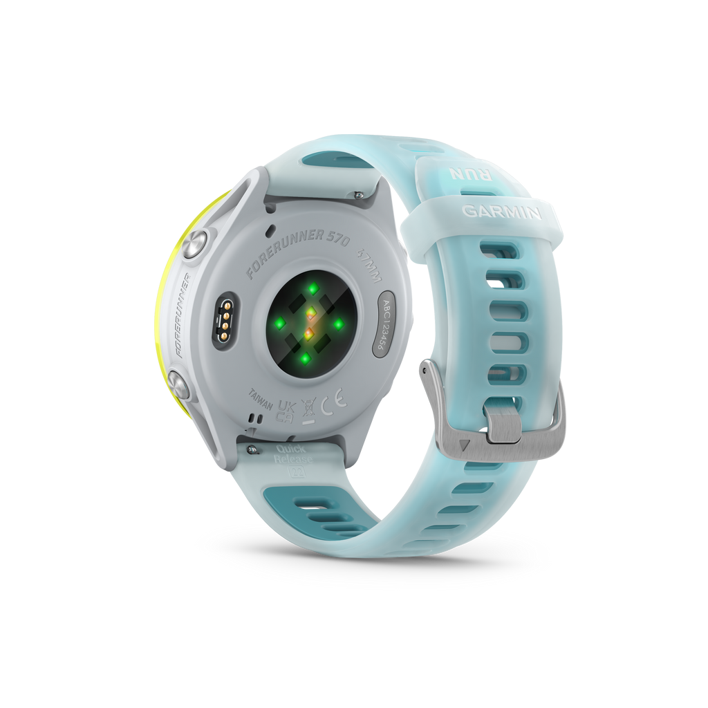 Garmin Forerunner 570 Blanco/Turquesa/Amarillo 47mm