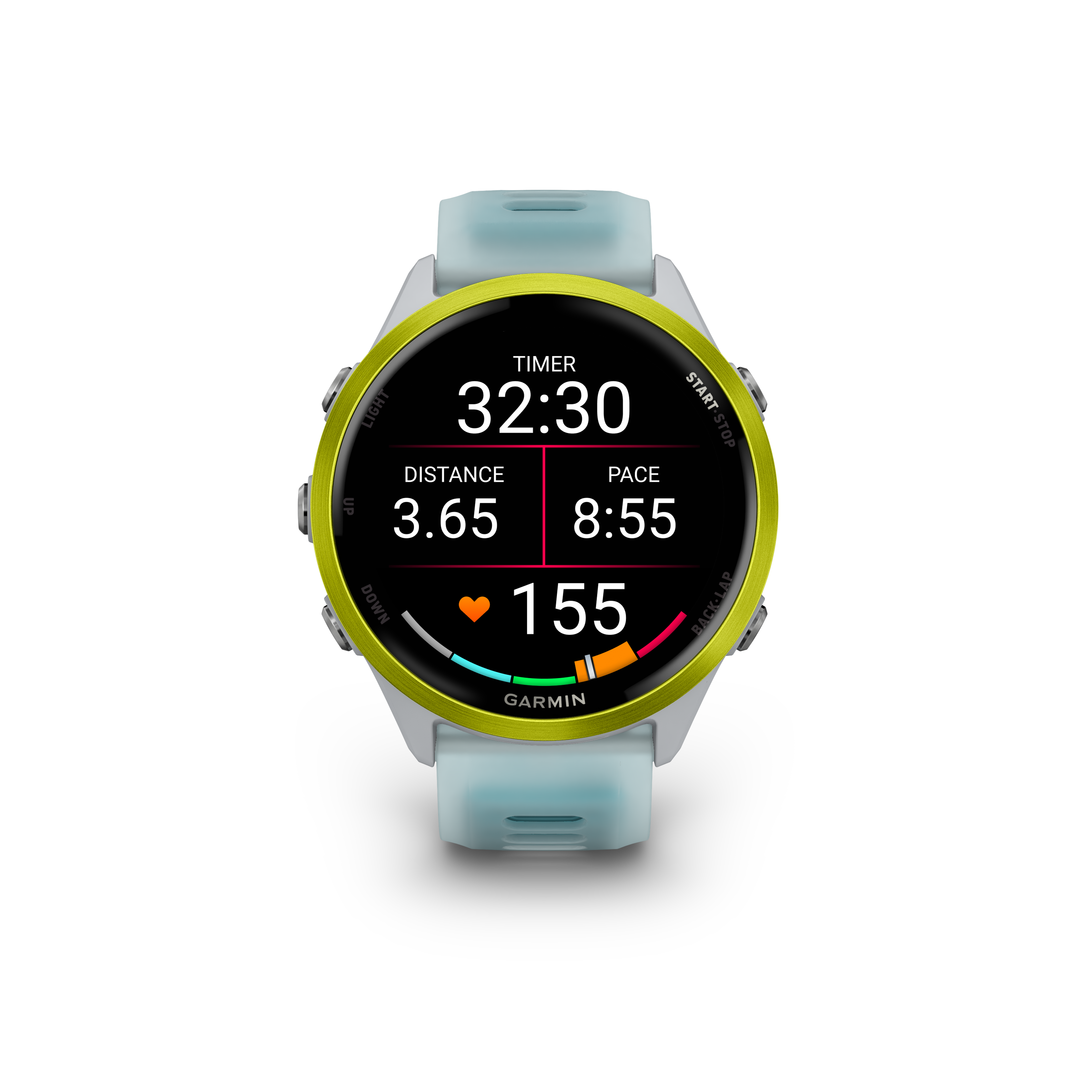 Garmin Forerunner 570 Blanco/Turquesa/Amarillo 47mm