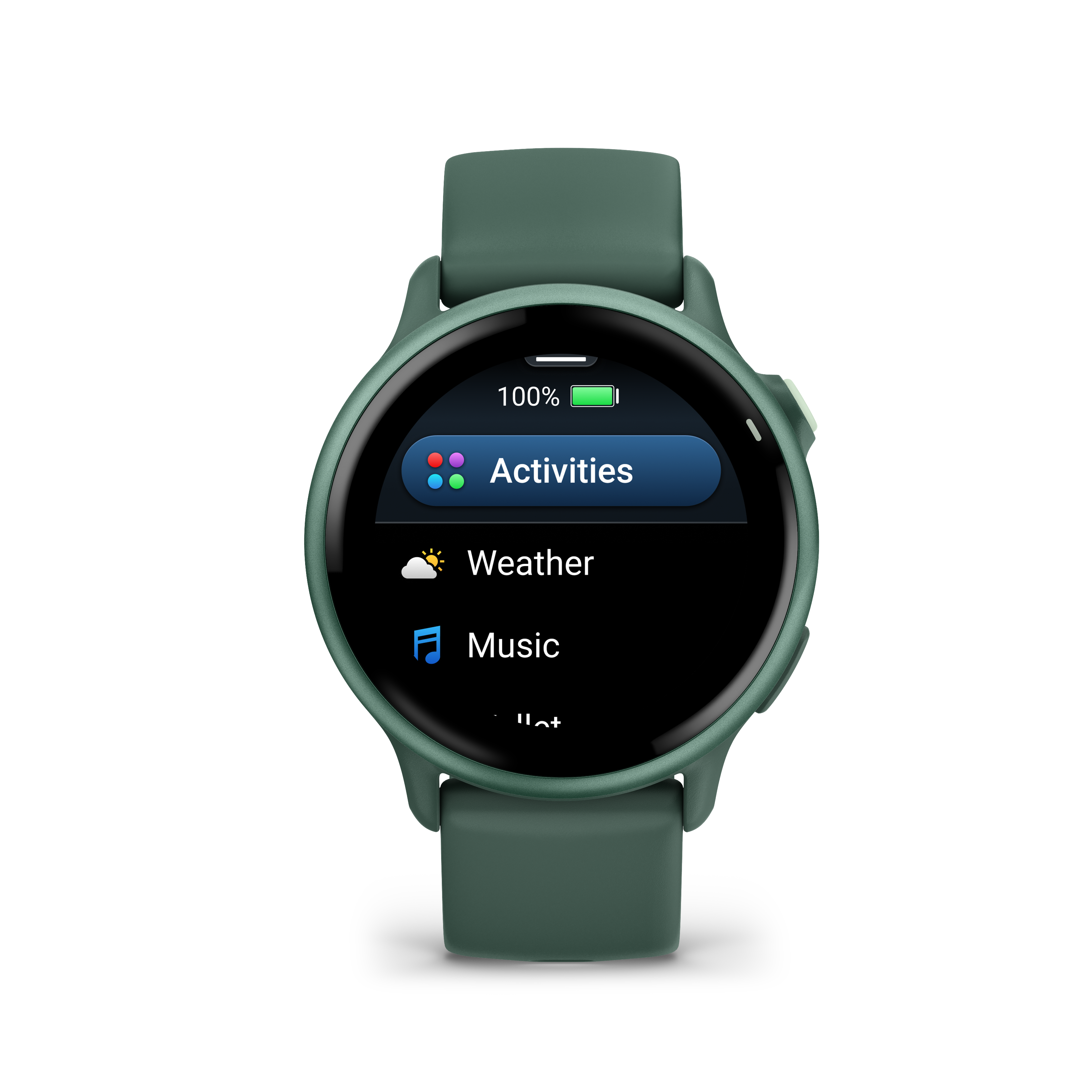 Garmin vívoactive 6 Verde jaspe metálico