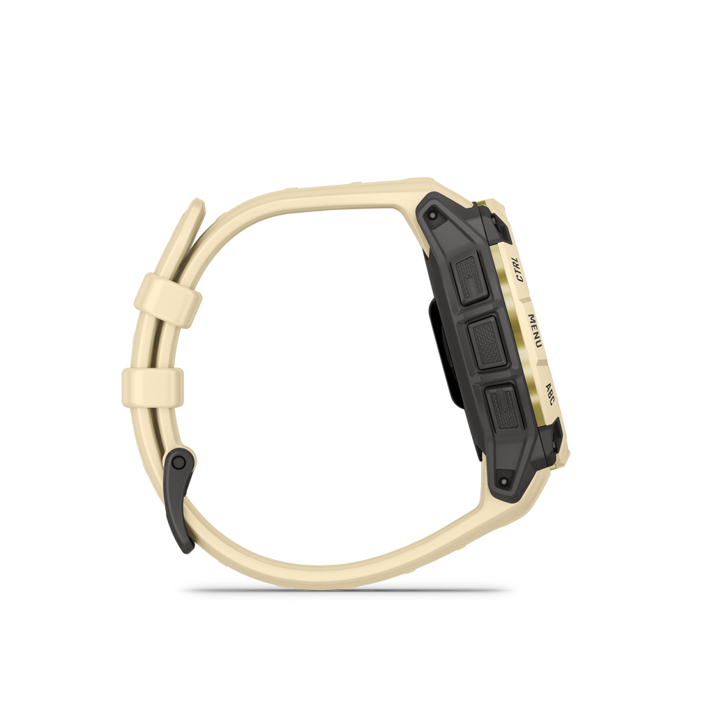 Garmin Instinct® 3 – 45 mm, AMOLED Cuarzo citrino con correa en cuarzo citrino