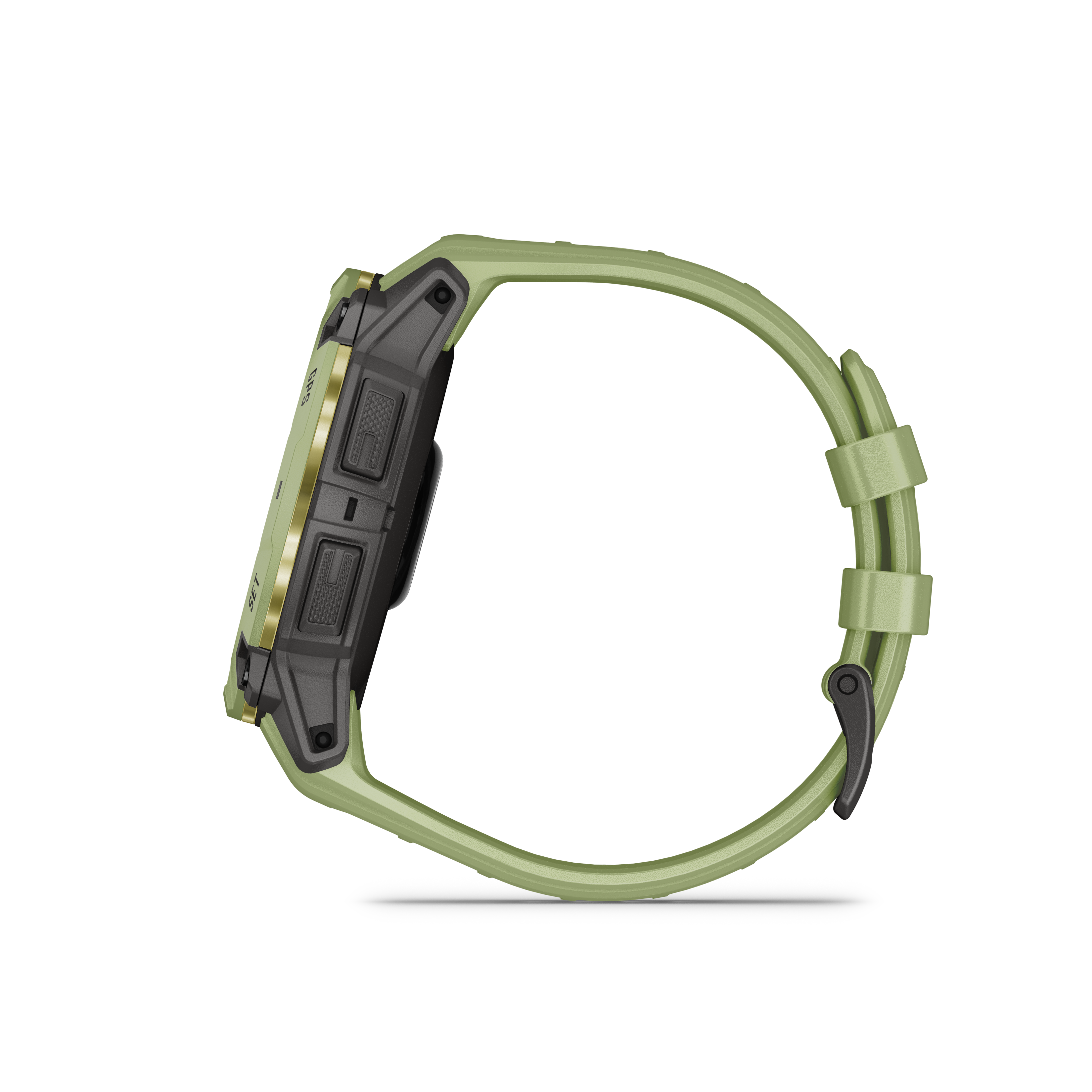 Garmin Instinct® 3 – 50 mm, AMOLED Verde helecho con correa en verde helecho