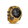 Garmin Instinct® 3 – 45 mm, Solar Amarillo ocre con correa en Amarillo ocre/gris