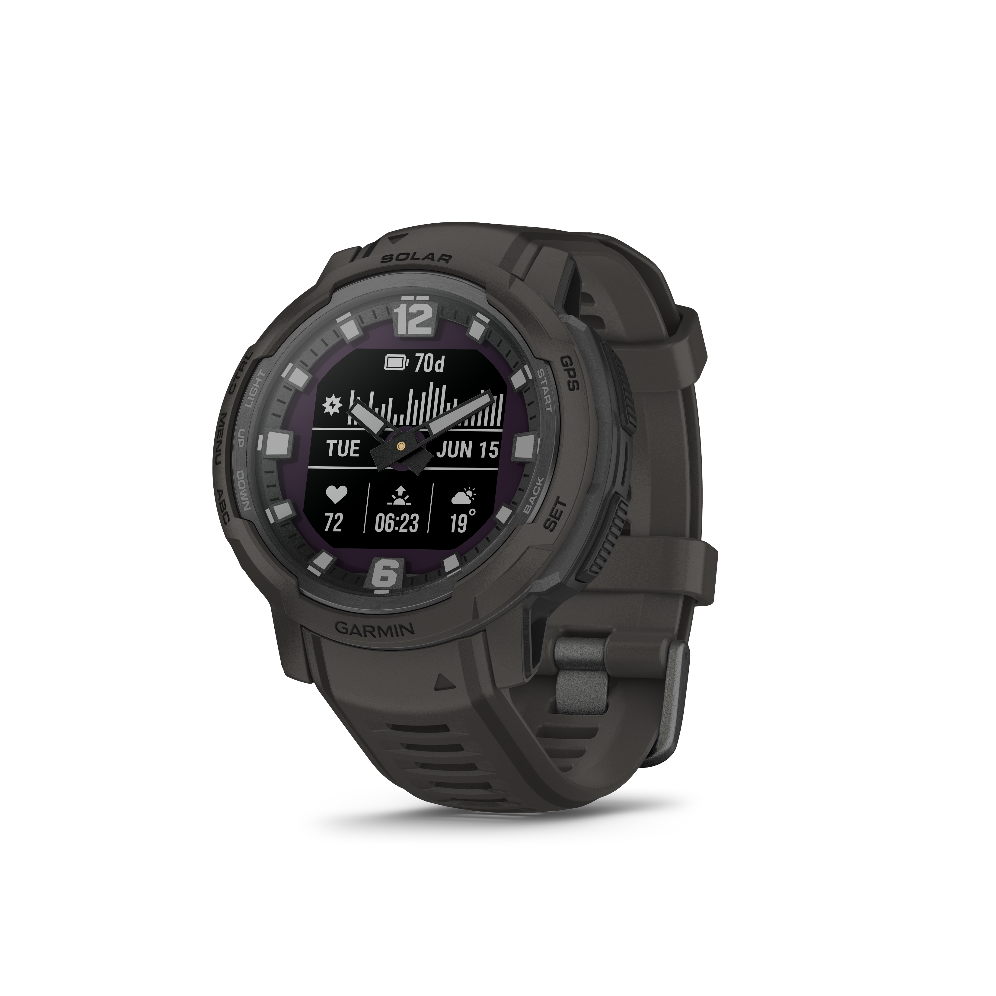 Garmin Instinct Crossover Solar Color Grafito