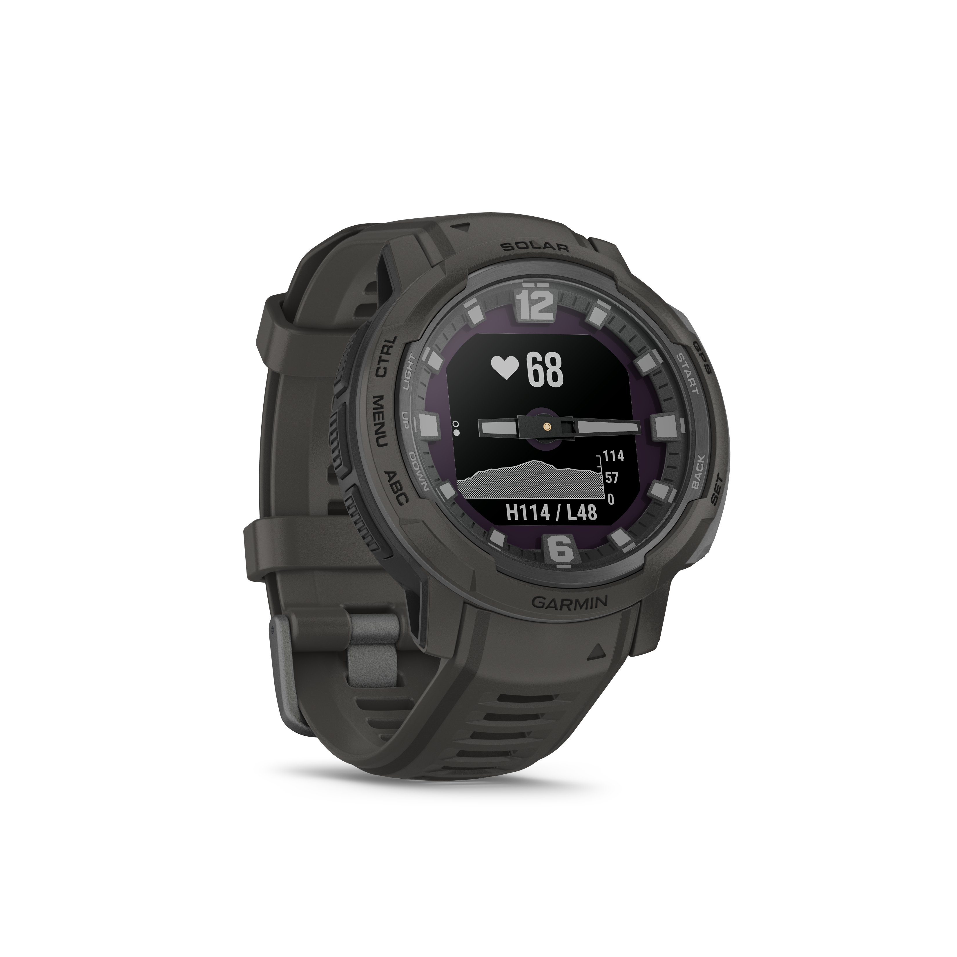 Garmin Instinct Crossover Solar Color Grafito
