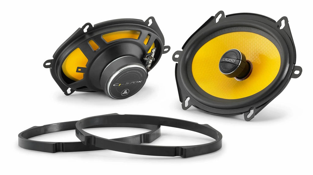JL Audio C1-570x Sistema de altavoces coaxiales de 5 x 7/6 x 8 pulgadas (125 x 180 mm)