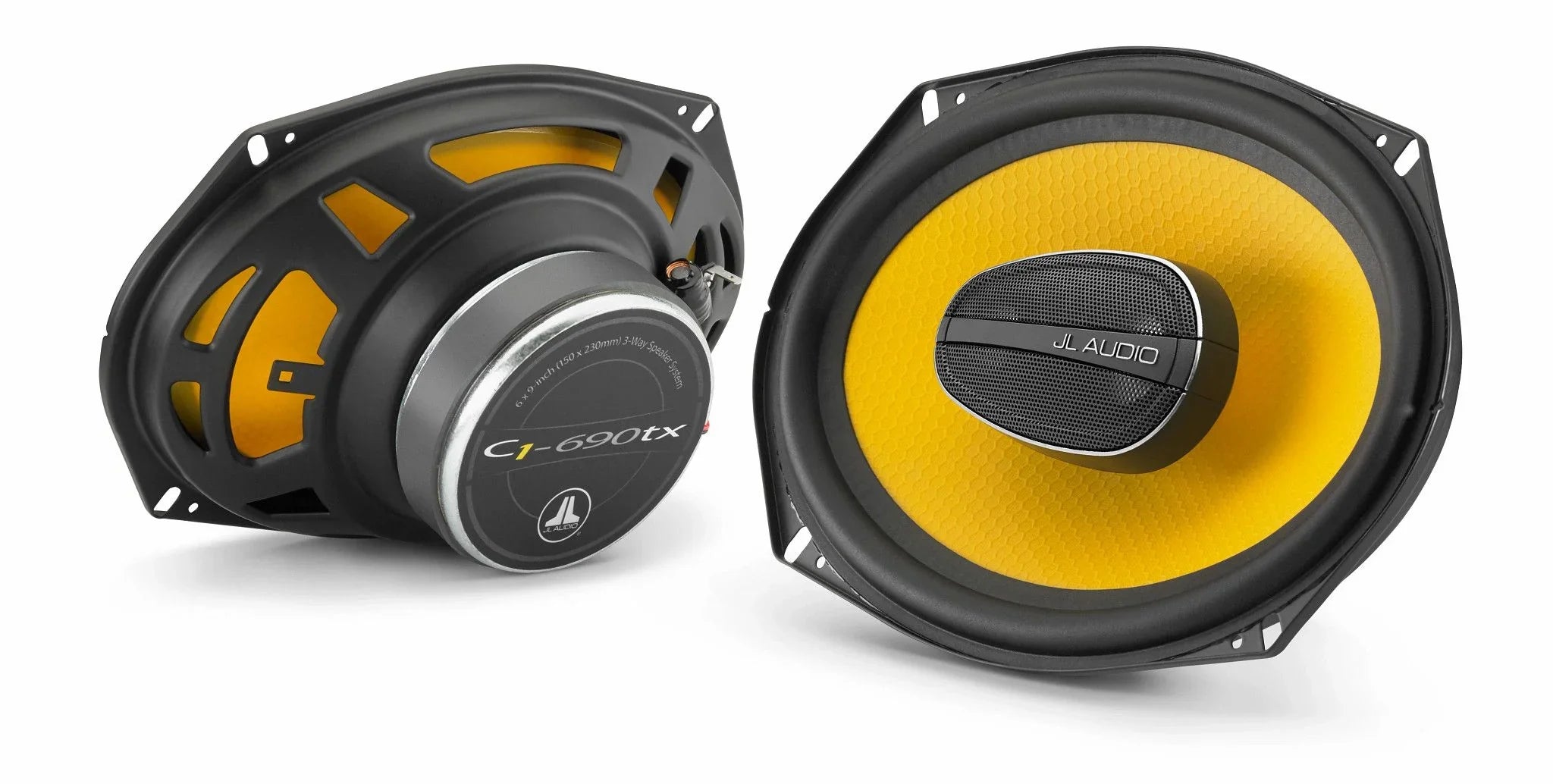 JL Audio C1-690tx Sistema de altavoces coaxiales de 3 vías de 6 x 9 pulgadas (150 x 230 mm)