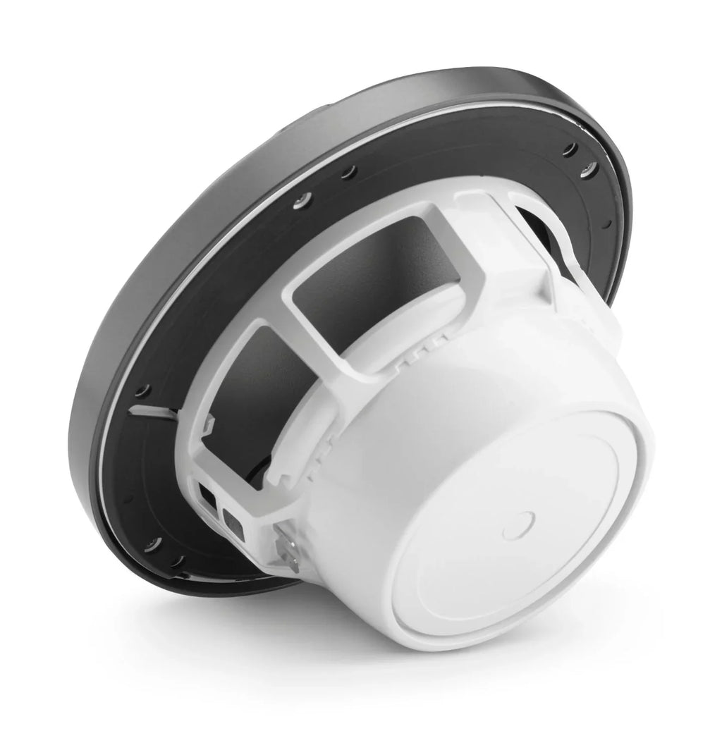 JL Audio M3-650X-S-Gm Altavoces coaxiales marinos de 6,5 pulgadas (165 mm), rejilla deportiva gris metalizada