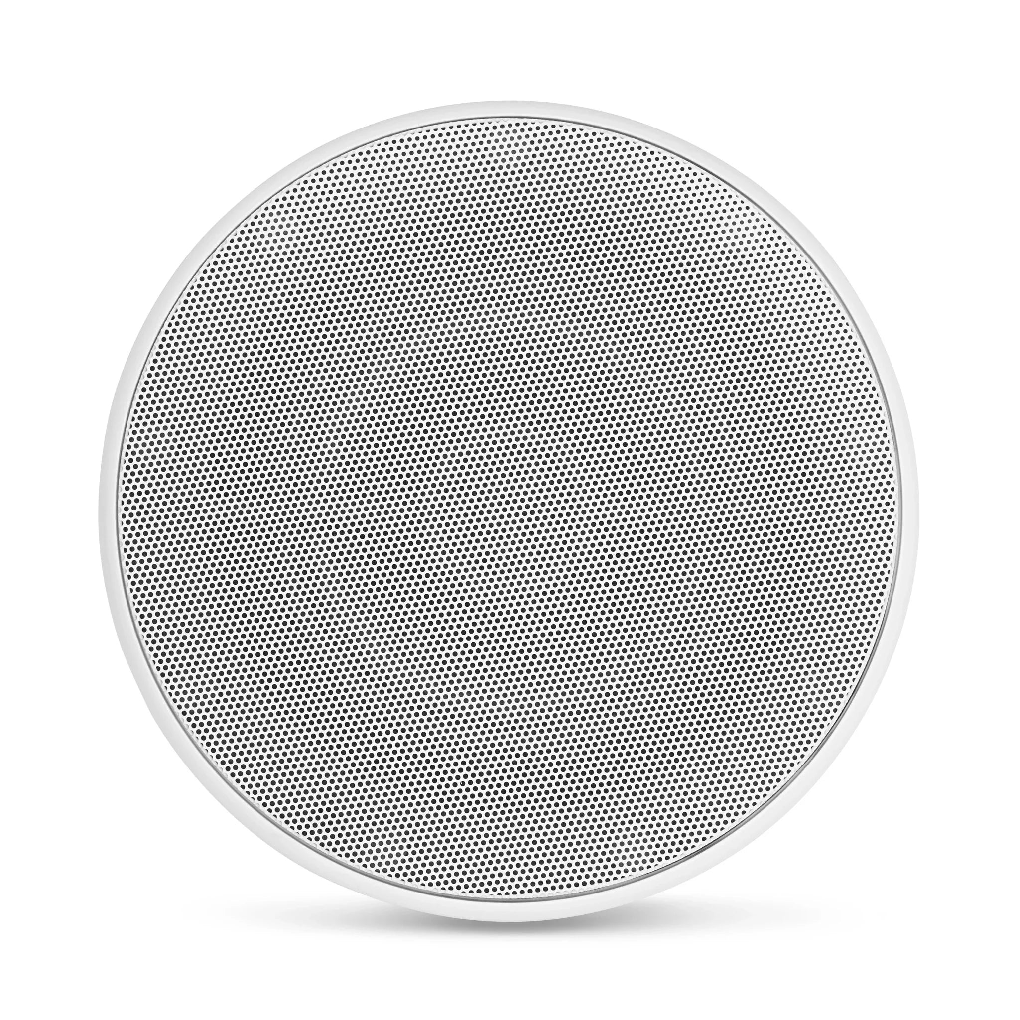 JL Audio M6-650X-L-GwSw-Sencillo Altavoz coaxial marino de 6,5 pulgadas (165 mm), anillo de ajuste blanco, rejilla de lujo blanca