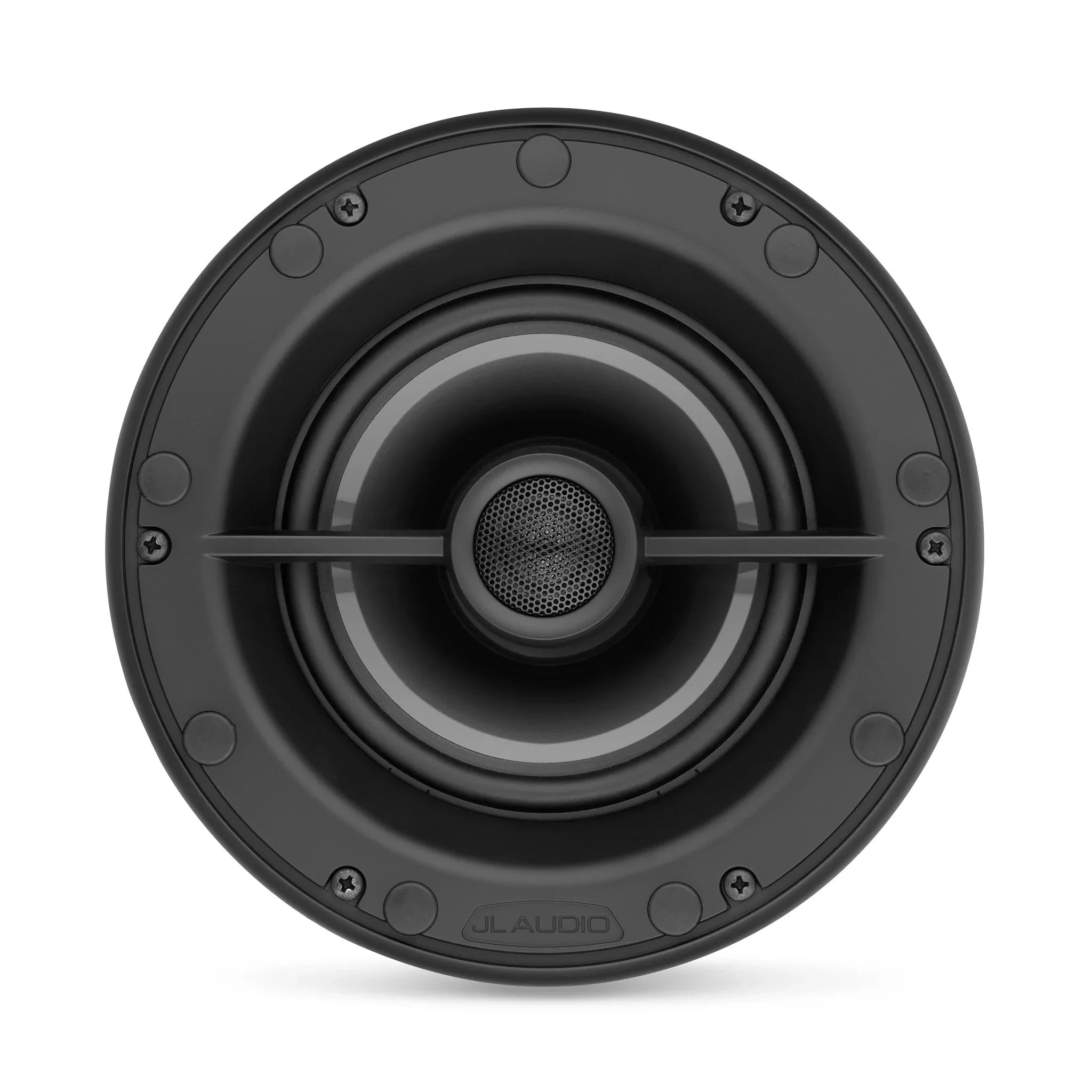 JL Audio M6-650X-L-SbSb-Sencillo Altavoz coaxial marino de 6,5 pulgadas (165 mm), anillo de ajuste negro, rejilla de lujo negra