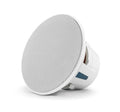 JL Audio M6-880X-L-GwSw-Sencillo Altavoz coaxial marino de 8,8 pulgadas (224 mm), anillo de ajuste blanco, rejilla de lujo blanca
