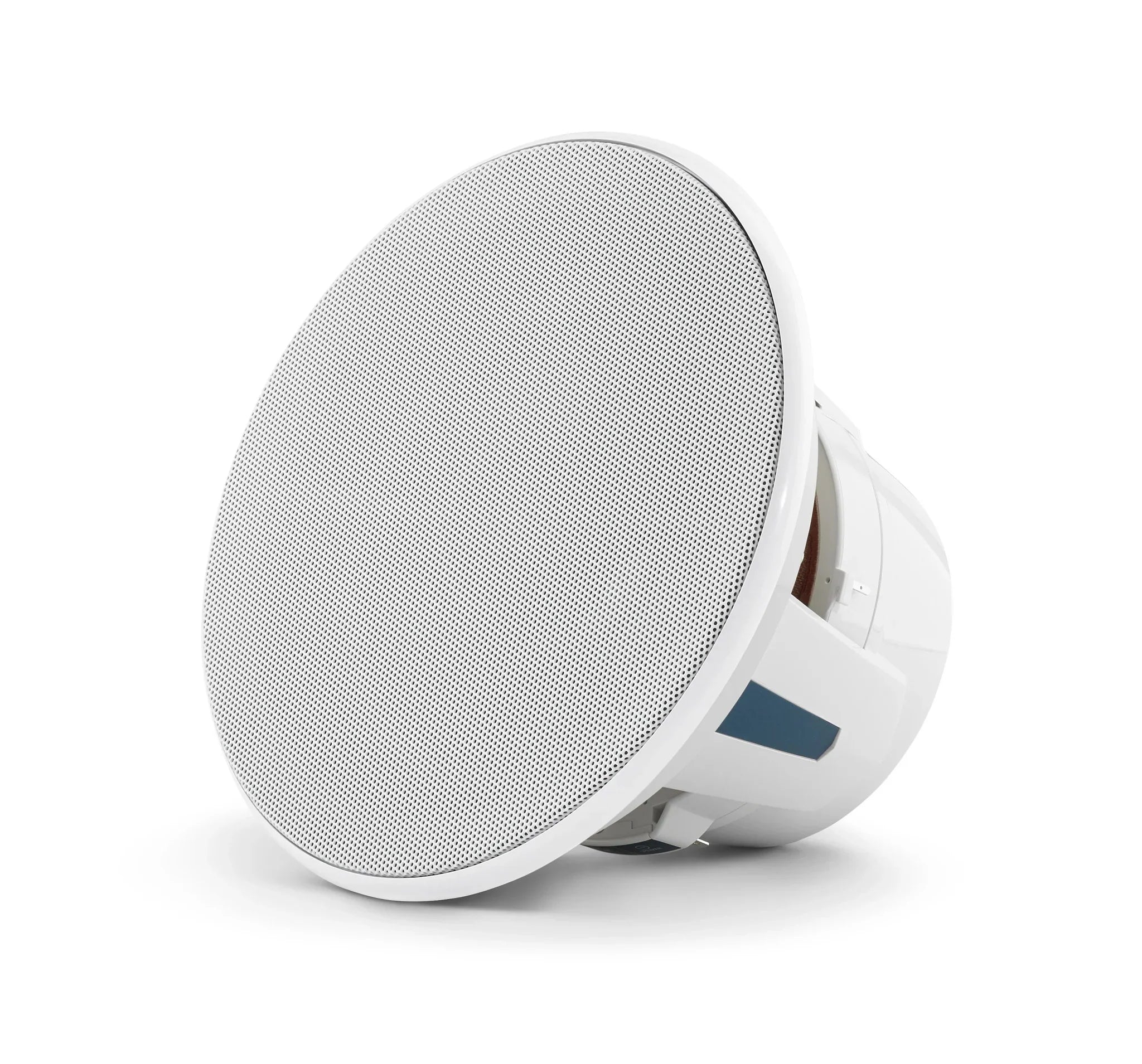 JL Audio M6-880X-L-GwSw-Sencillo Altavoz coaxial marino de 8,8 pulgadas (224 mm), anillo de ajuste blanco, rejilla de lujo blanca