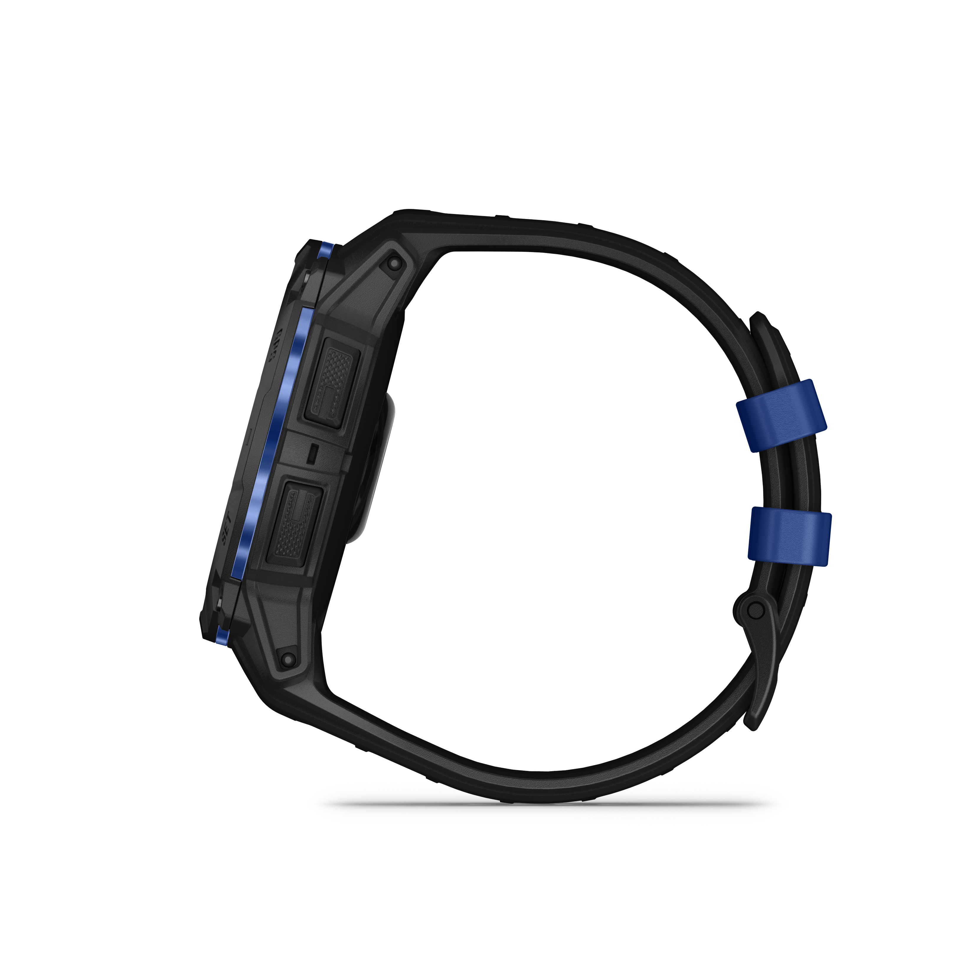 Garmin Instinct 3 – 50 mm, AMOLED Negro con correa de color negro/azul rayo