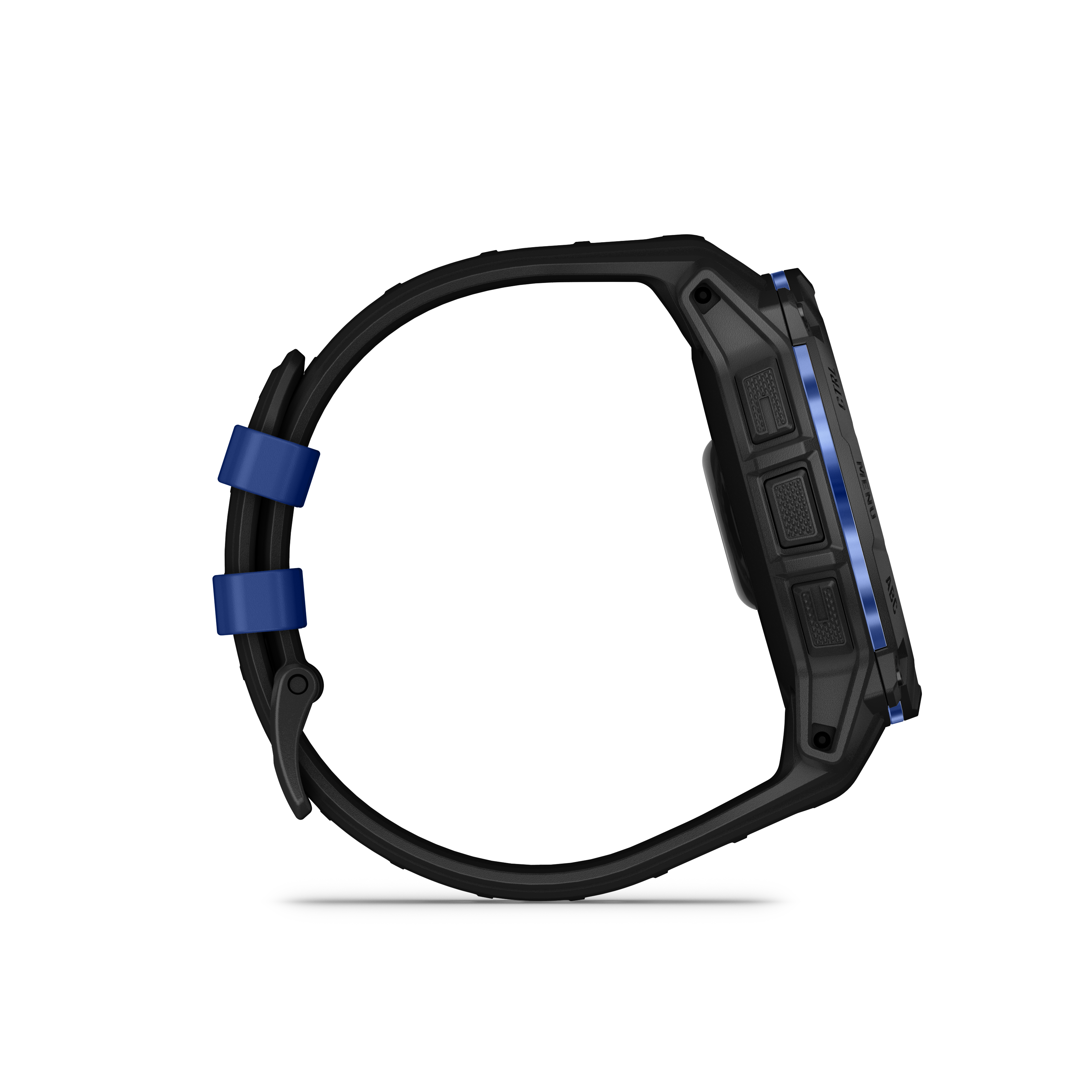 Garmin Instinct 3 – 50 mm, AMOLED Negro con correa de color negro/azul rayo