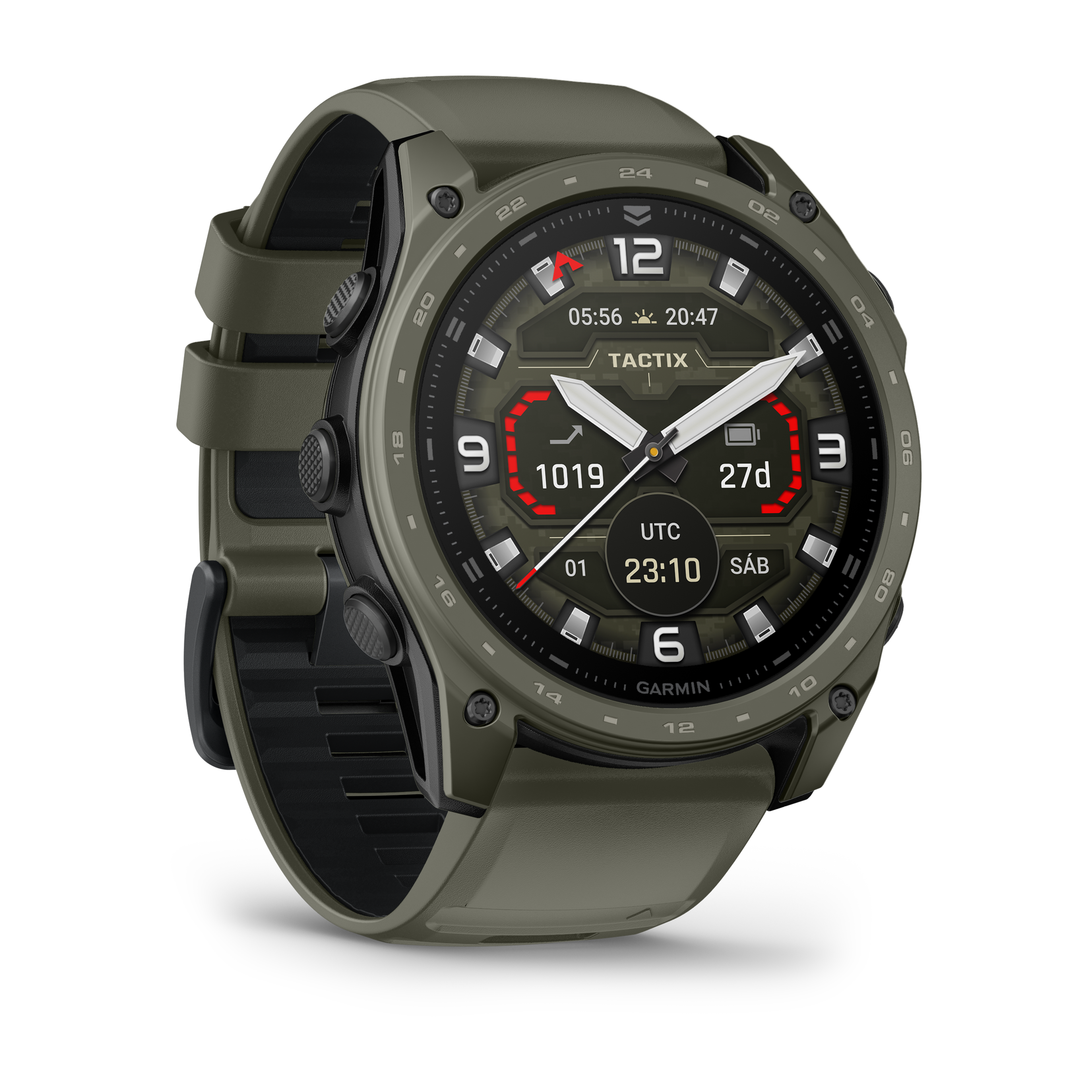 Garmin Tactix® 8 - 51 mm, AMOLED, revestimiento Cerakote